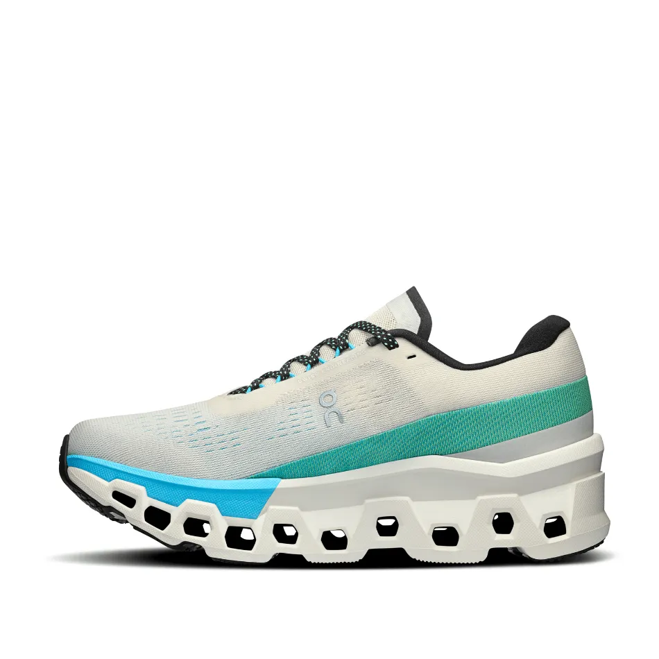 Zu den Women's Cloudmonster 2 Laufschuhen in Creme/Horizon SS25