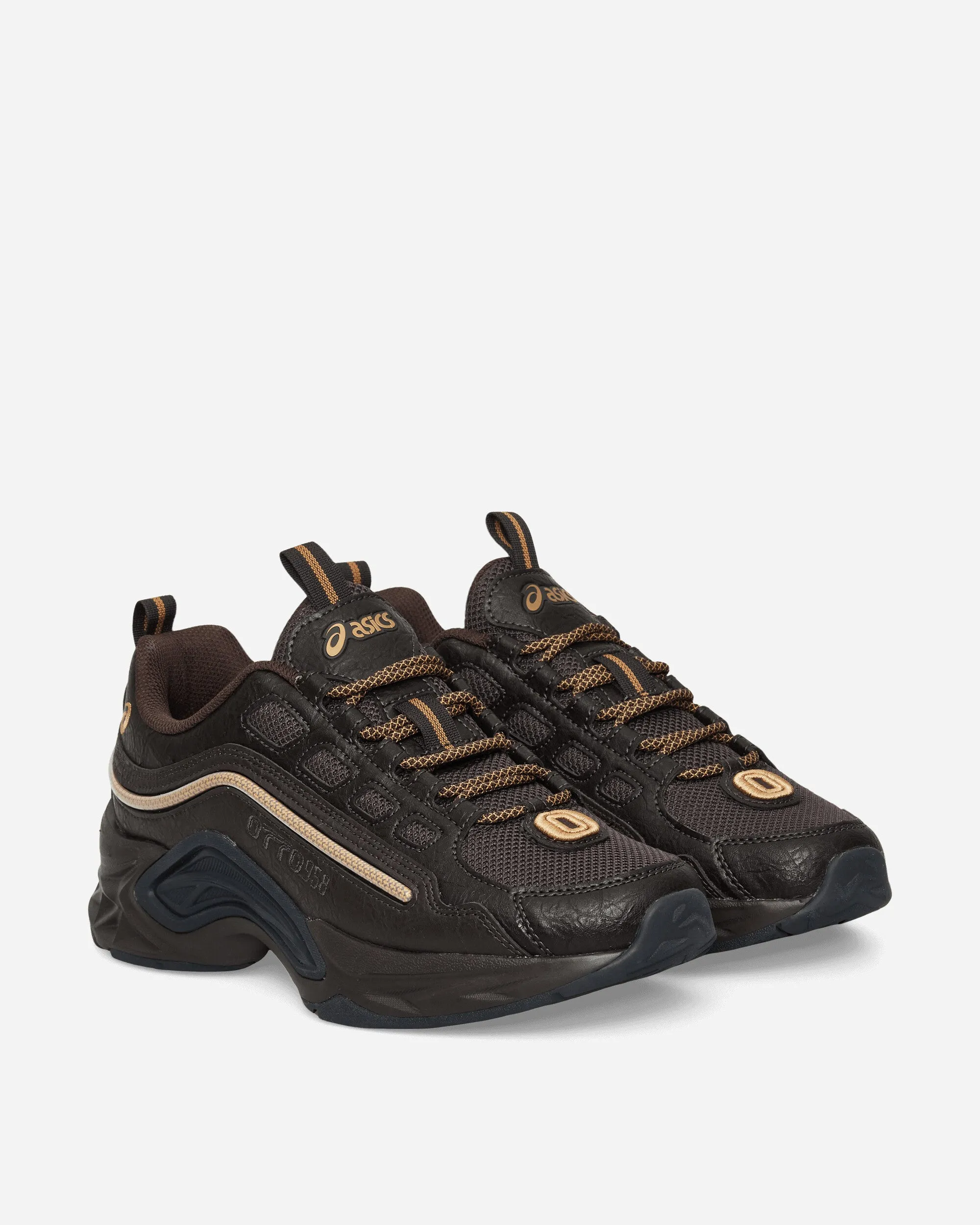 OTTO958 PROTOBLAST-CMLVIII Sneakers Dunkelbraun / Rein Gold
