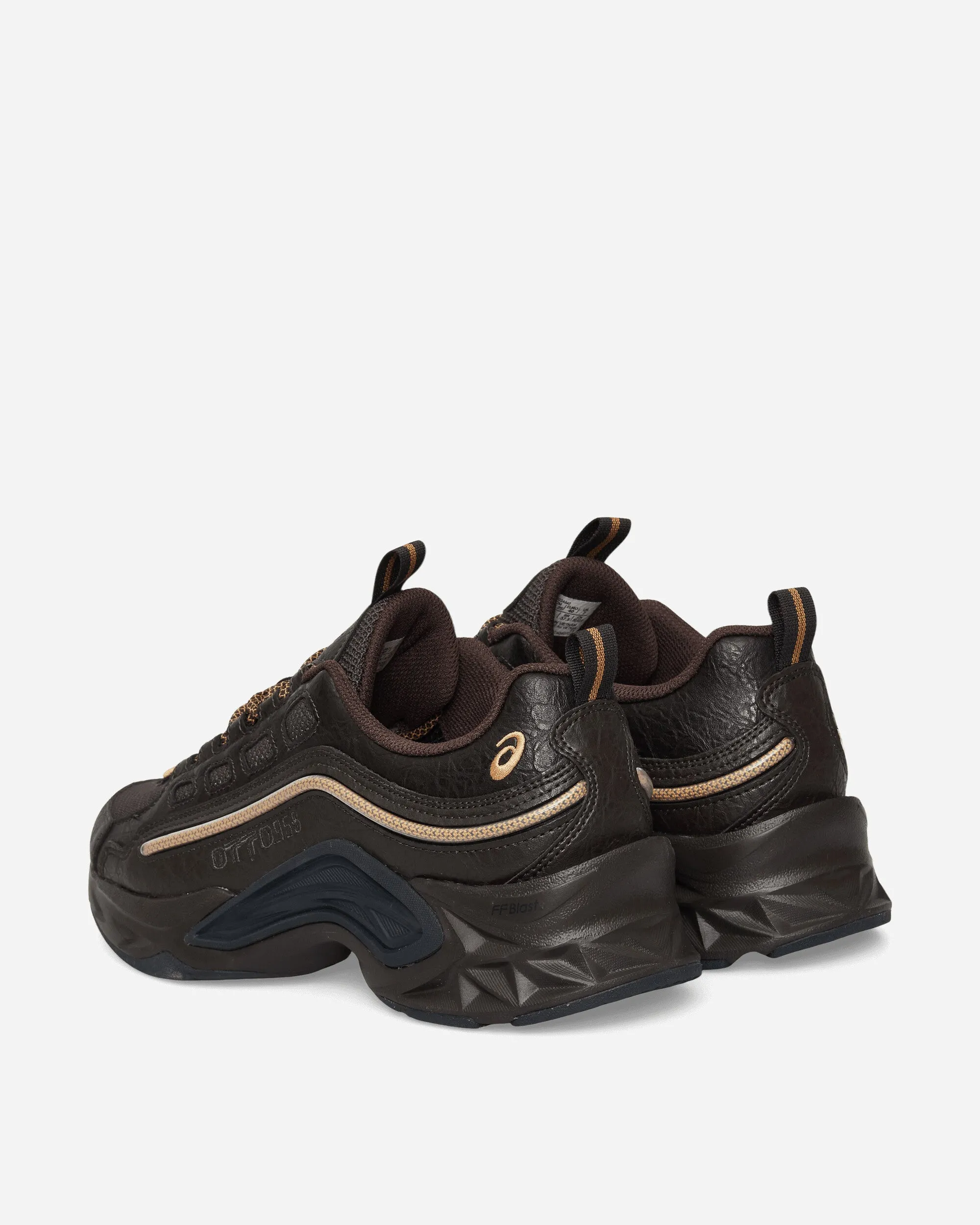 OTTO958 PROTOBLAST-CMLVIII Sneakers Dunkelbraun / Rein Gold