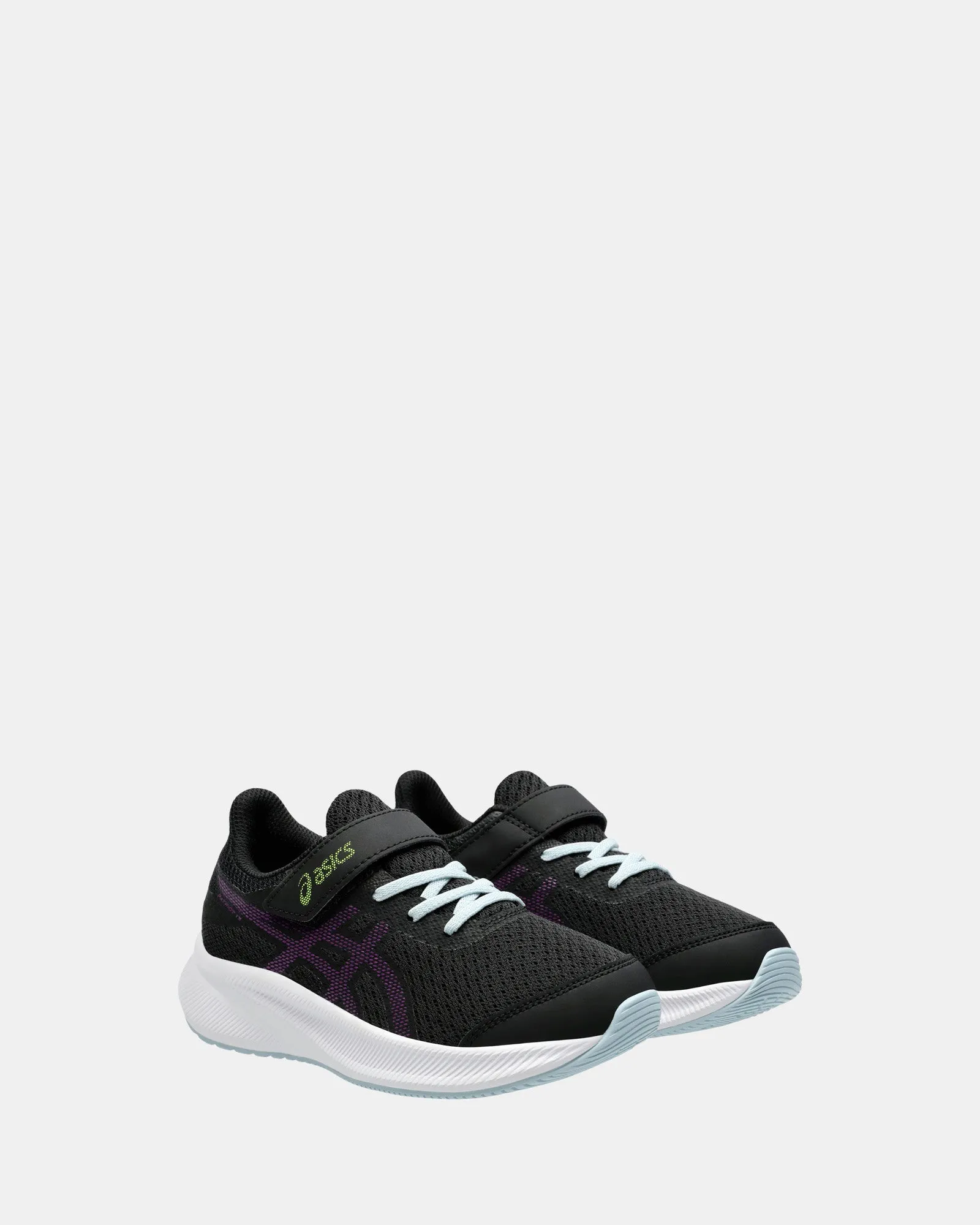 Patriot 13 Vorschule Schwarz/Tiefes Mauve Asics Schuhe
