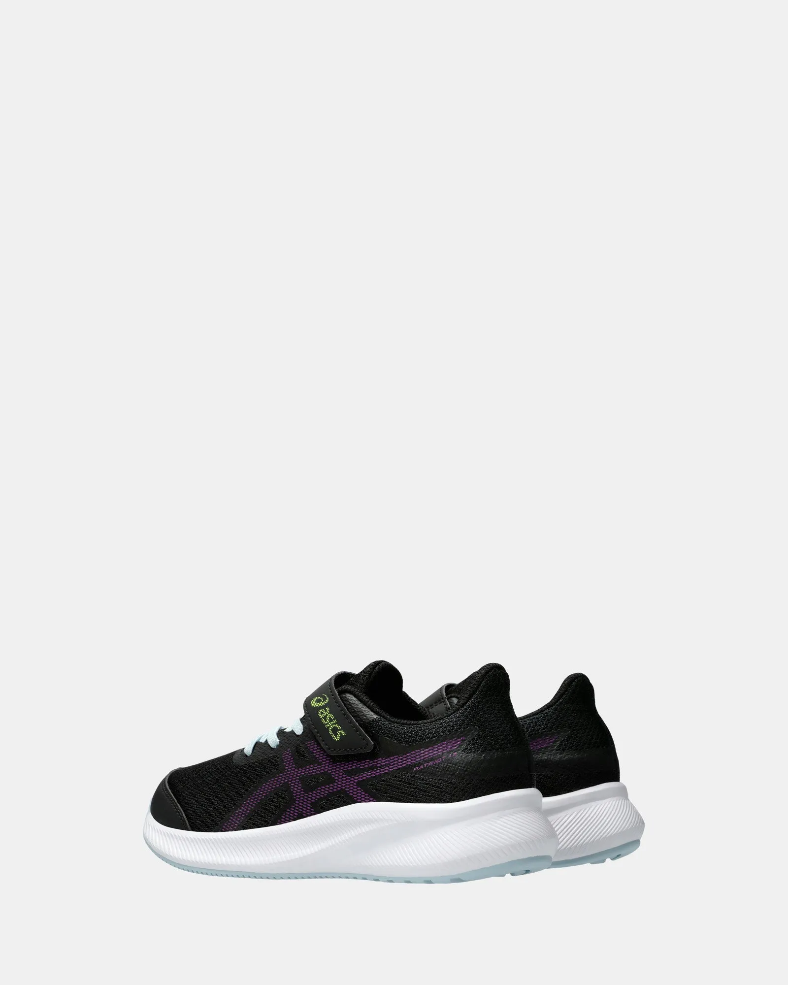 Patriot 13 Vorschule Schwarz/Tiefes Mauve Asics Schuhe