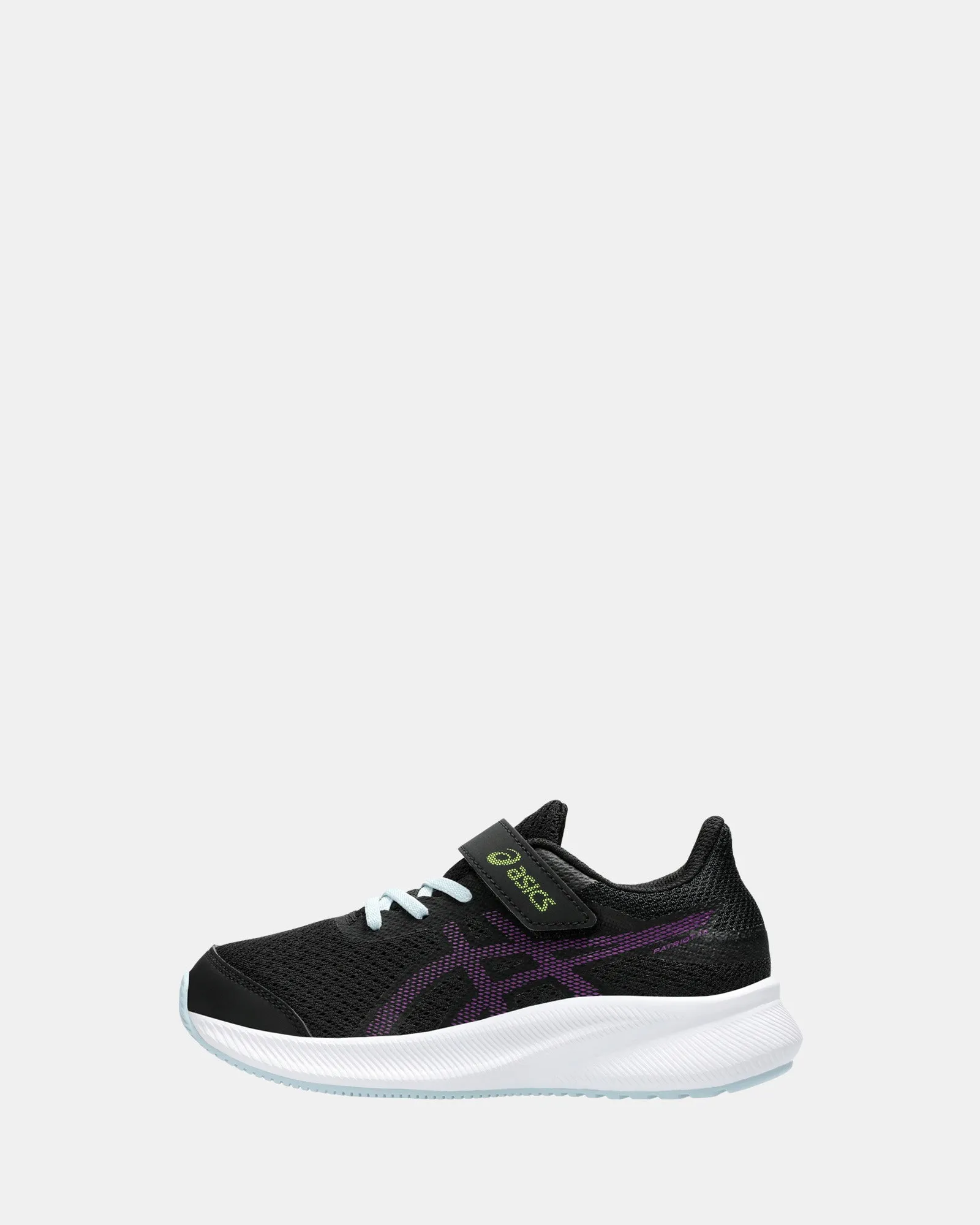 Patriot 13 Vorschule Schwarz/Tiefes Mauve Asics Schuhe