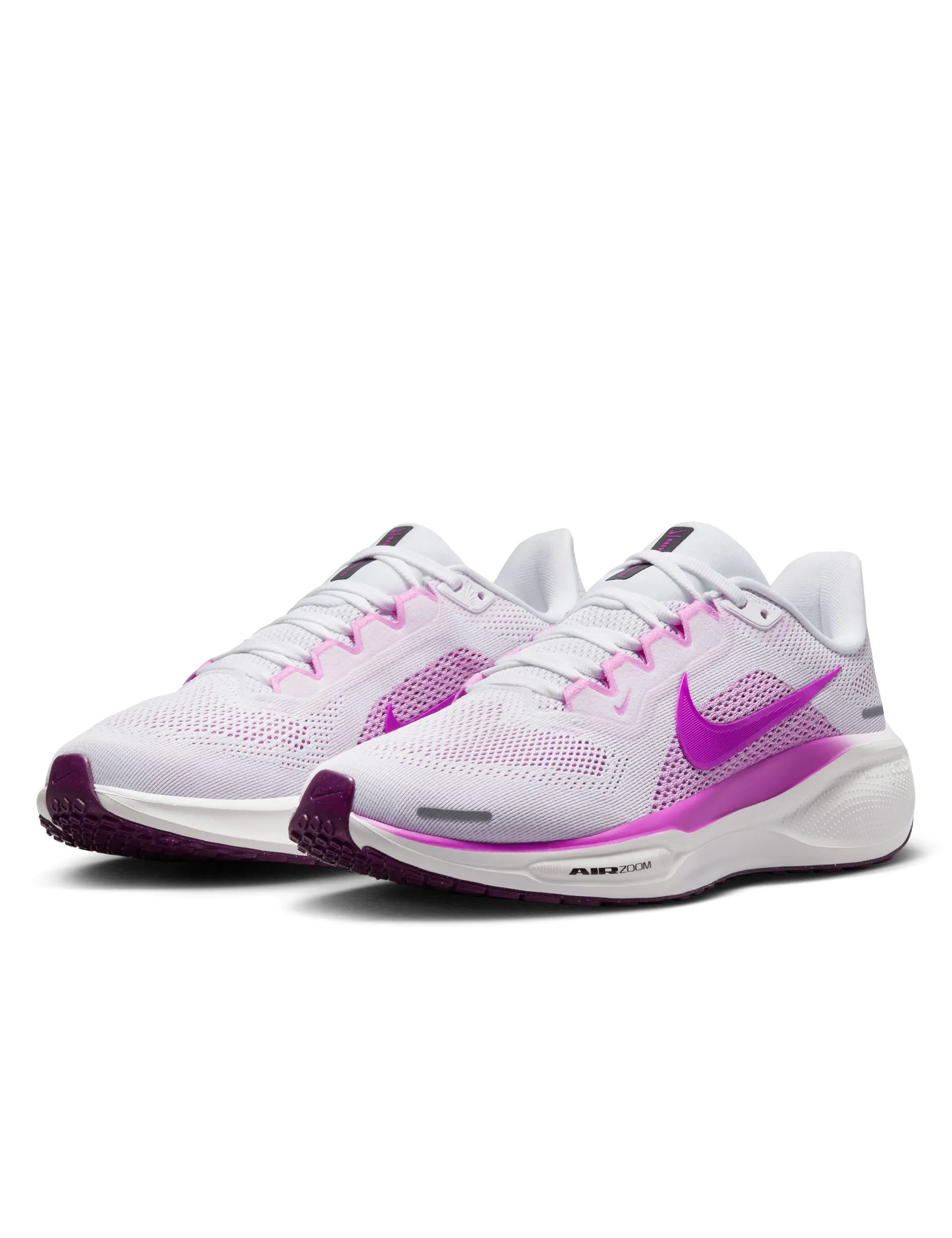 Pegasus 41 Schuhe - Weiß/Schwarz/Über Pink/Hyper Violett Schuhe_Nike_Trainer