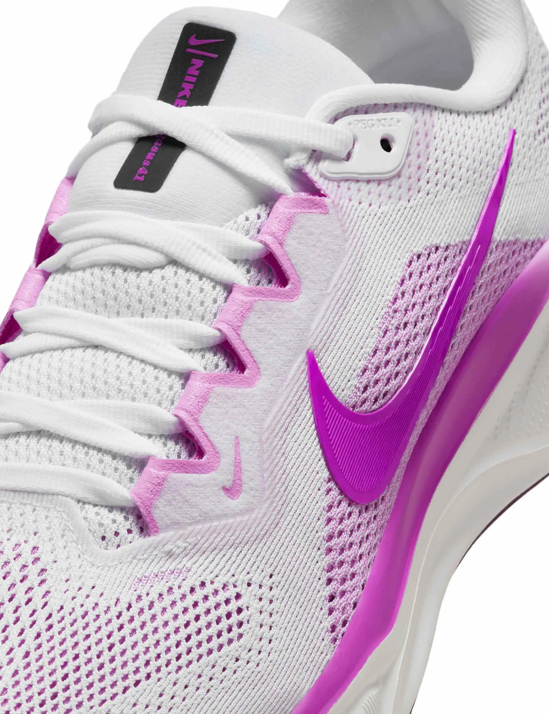 Pegasus 41 Schuhe - Weiß/Schwarz/Über Pink/Hyper Violett
