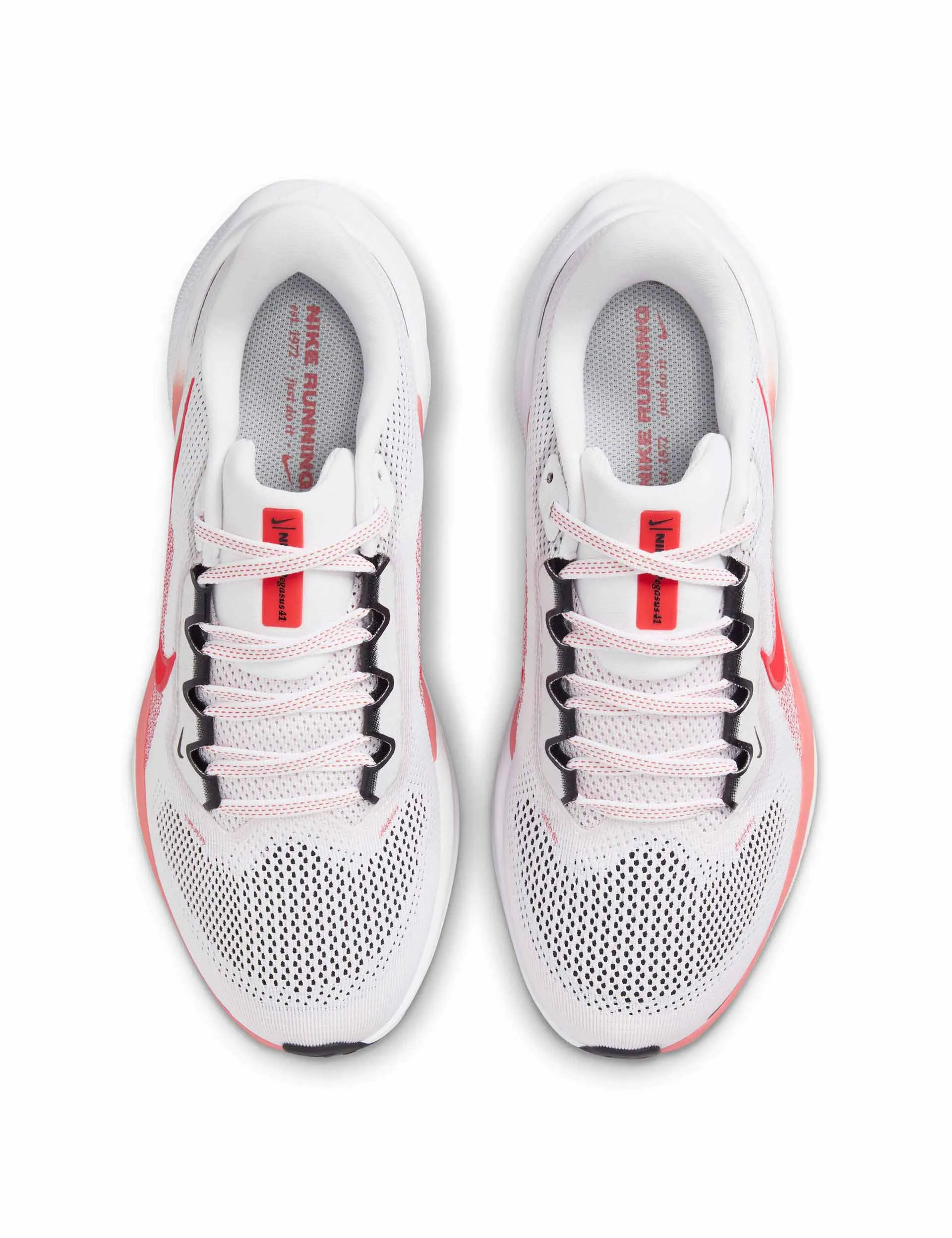 Pegasus 41 Schuhe - Weiß/Knalliges Karmesinrot/Magische Glut/Schwarz Schuhe_Nike_Trainer