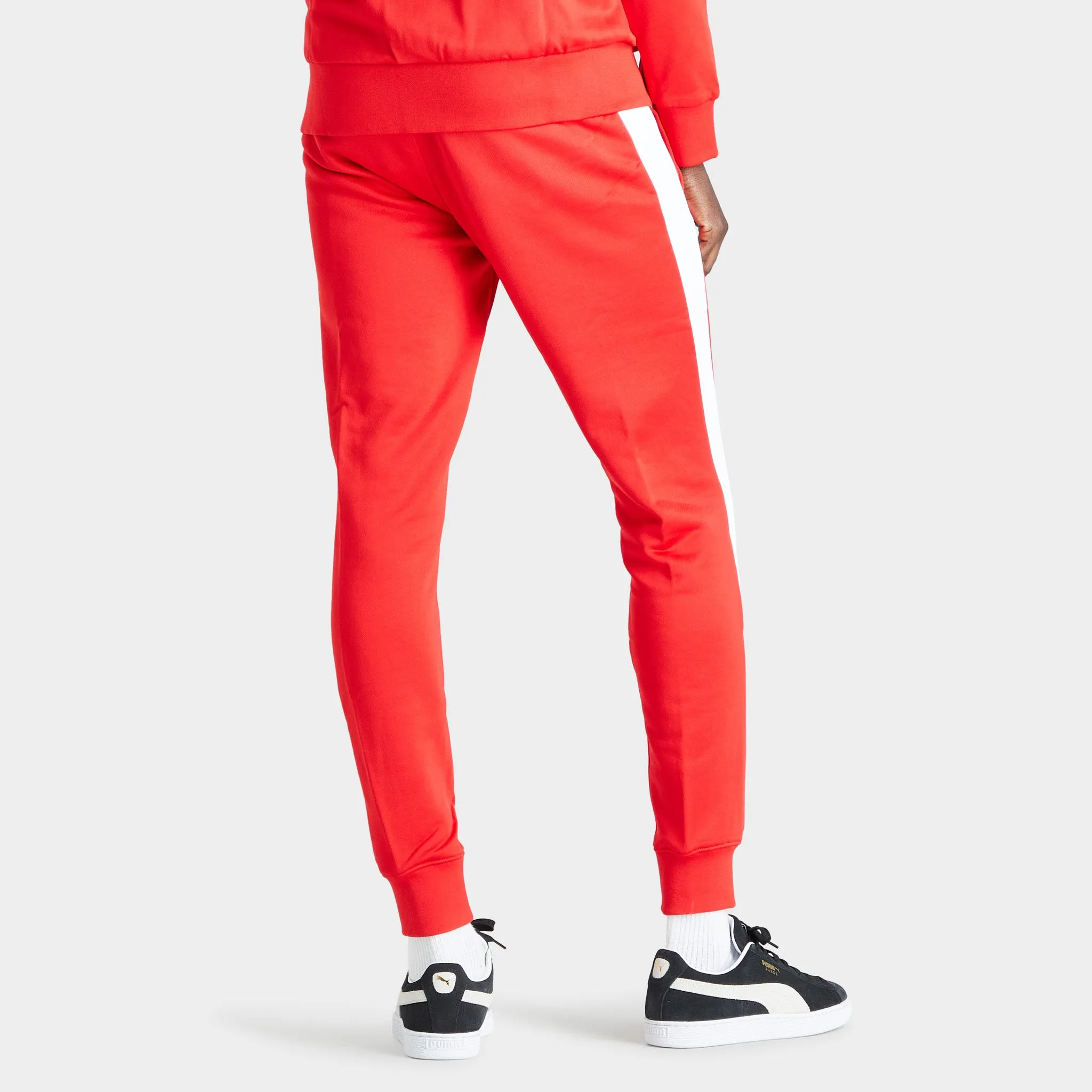 Puma Iconische T7 Jogginghose PT / High Risk Rote Puma Schuhe