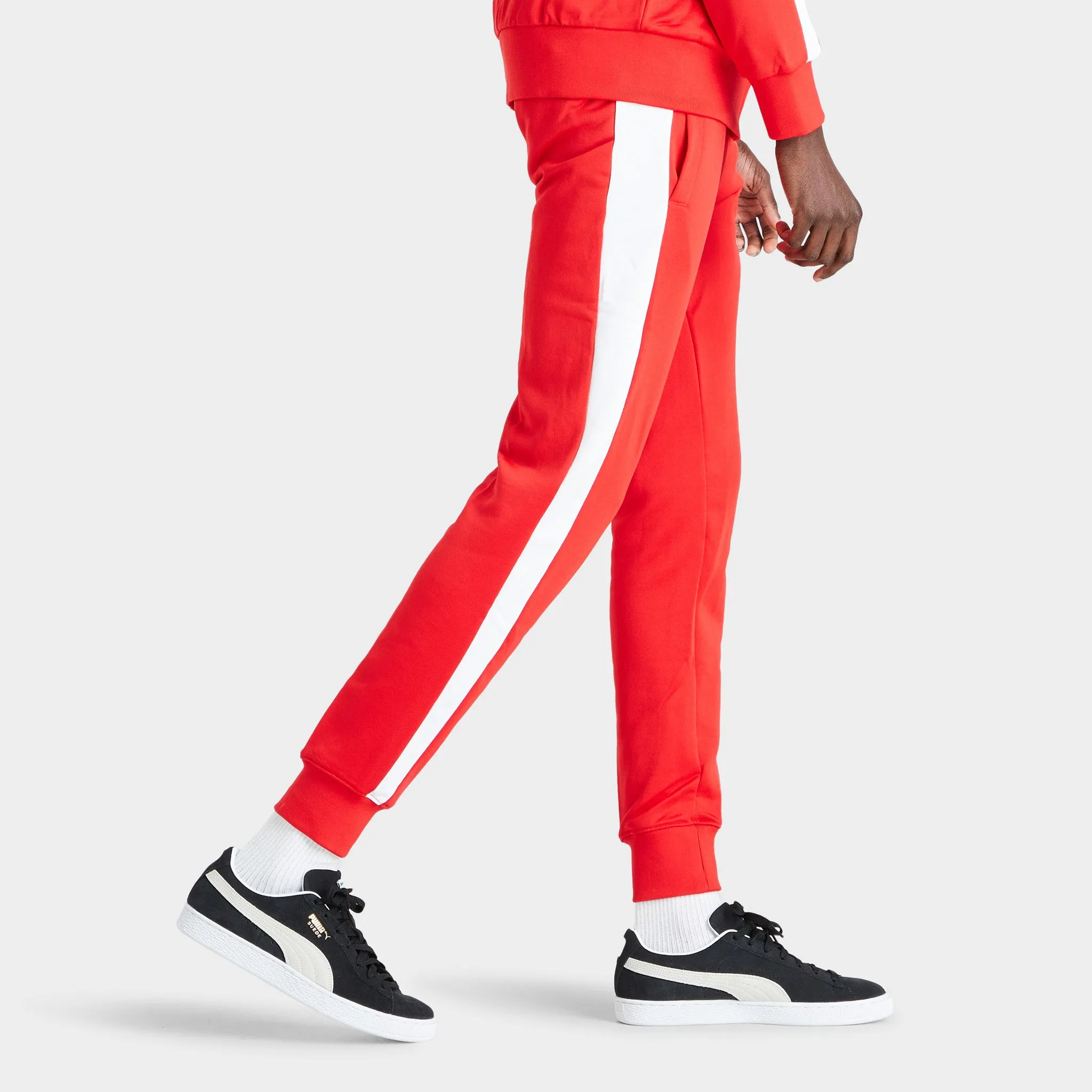 Puma Iconische T7 Jogginghose PT / High Risk Rote Puma Schuhe