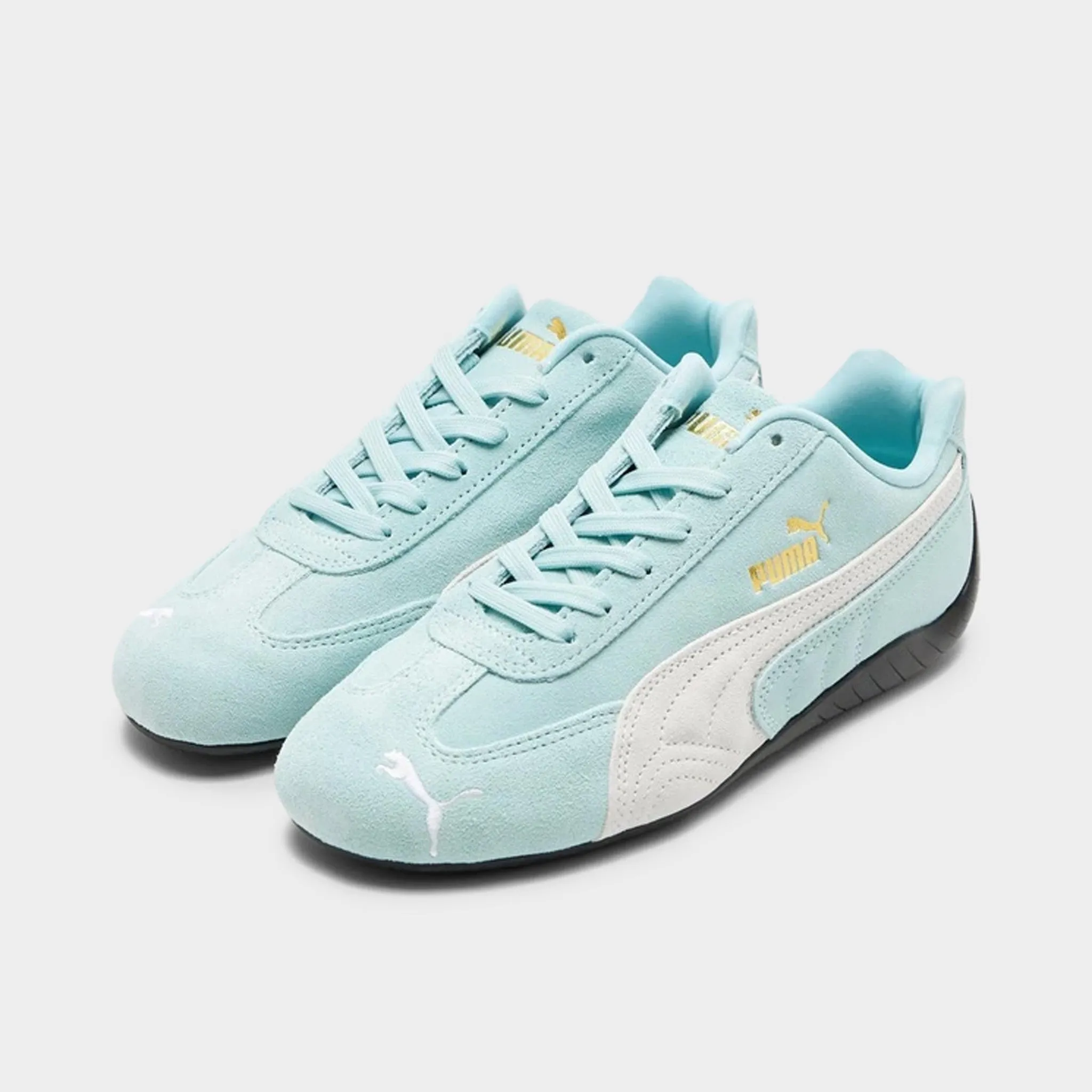 Puma Juniors' Speedcat OG Safe Lake / Weiße Puma-Schuhe