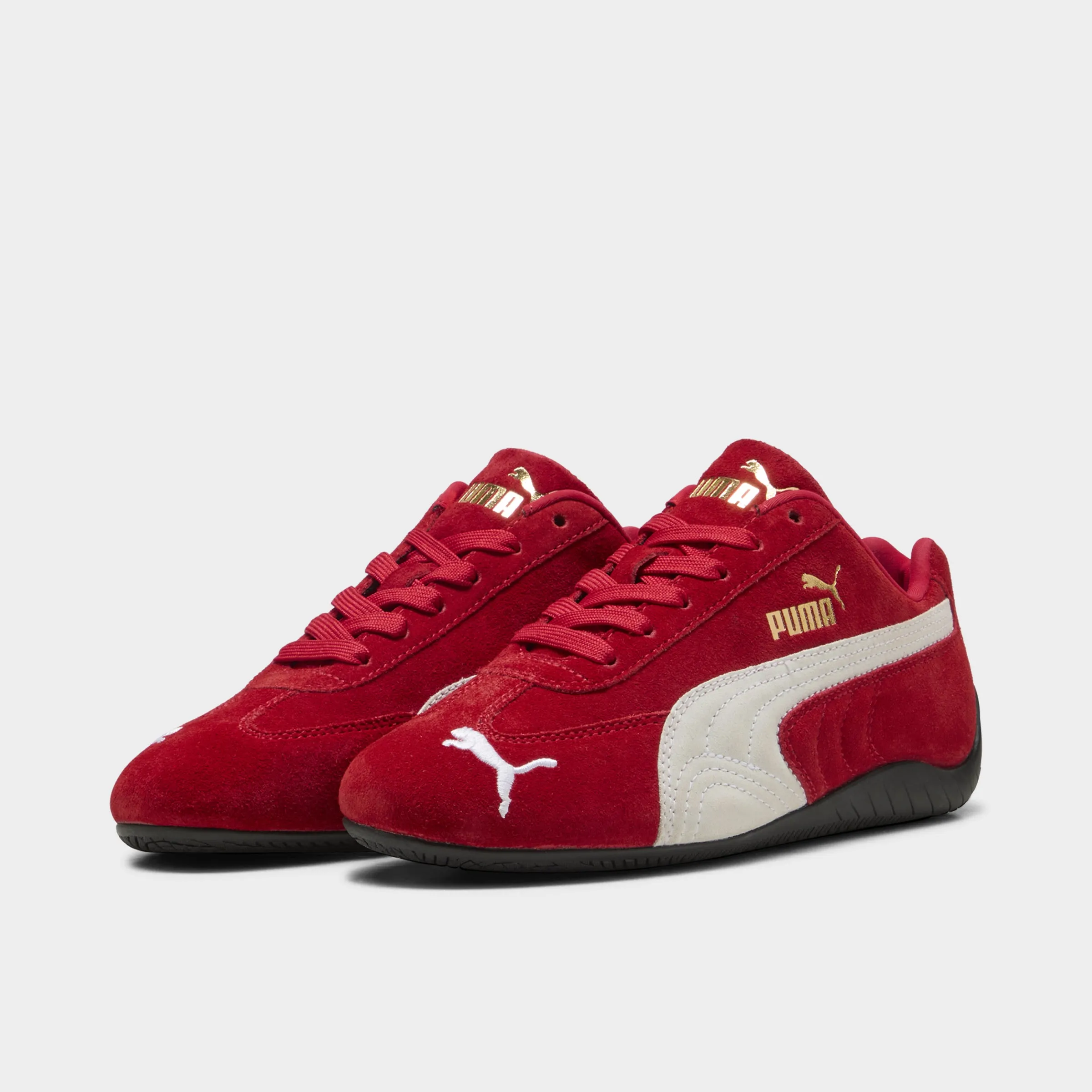 Puma Juniors' Speedcat Schuhe in Rot / Weiß