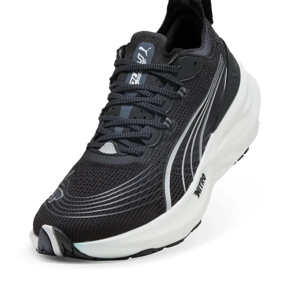 Puma Herren ForeverRun NITRO 2 Laufschuhe in PUMA Schwarz/PUMA Weiß SS25