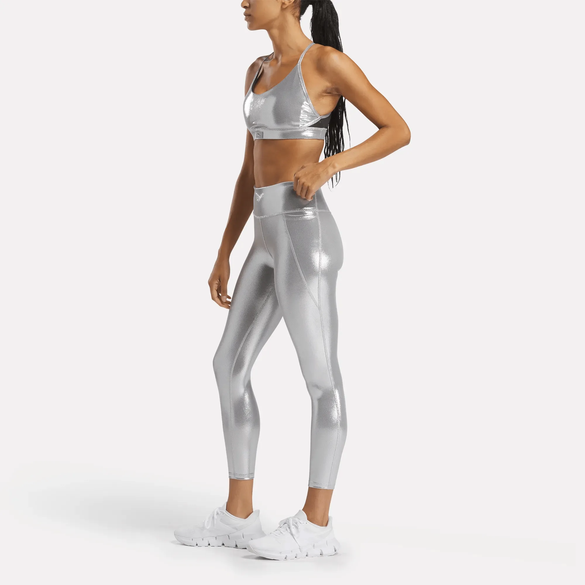 Reebok Schuhe Damen Lux Chrome High-Rise Leggings