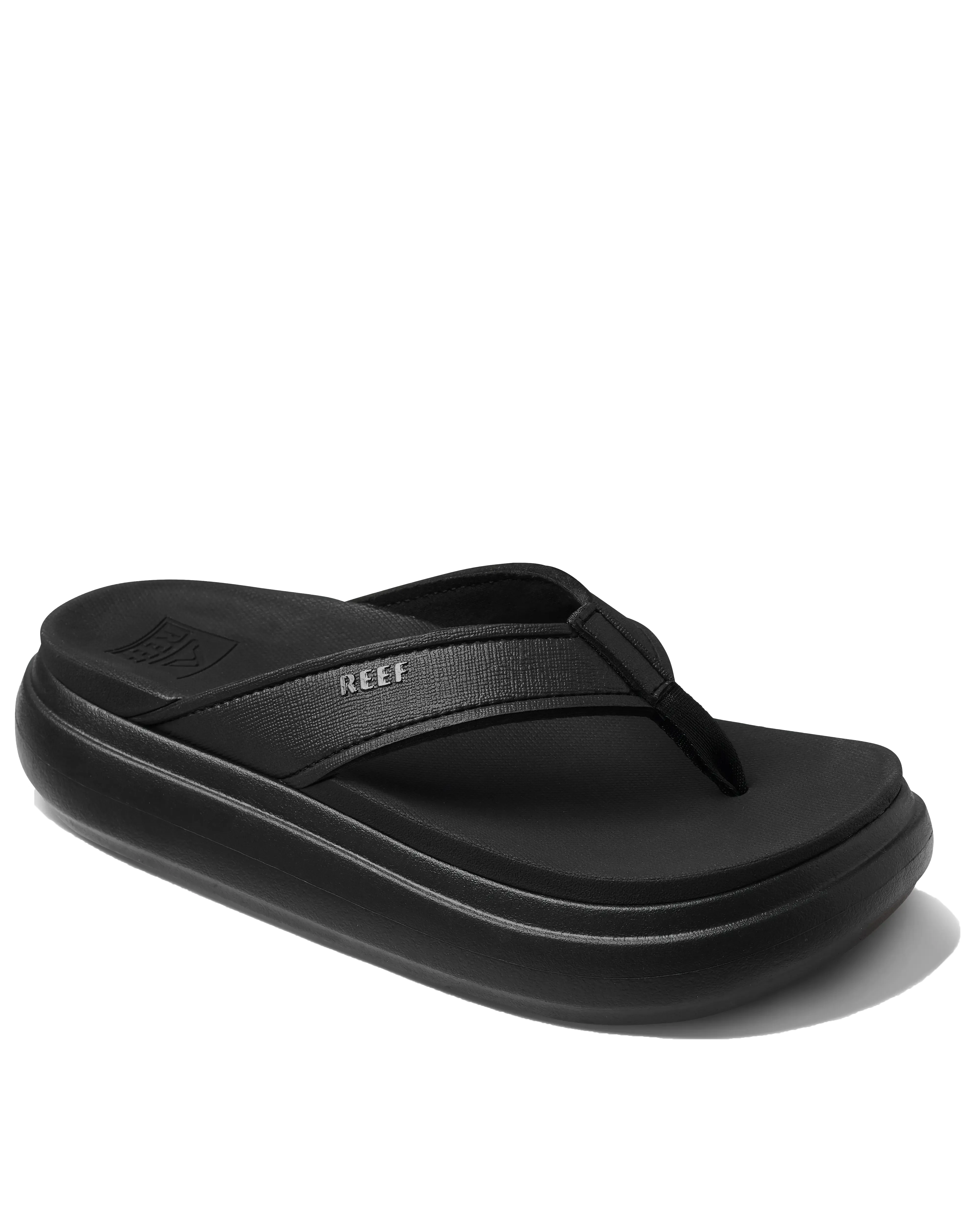 Reef Shoes Cushion Bondi Flip-Flops in Schwarz & Schwarz