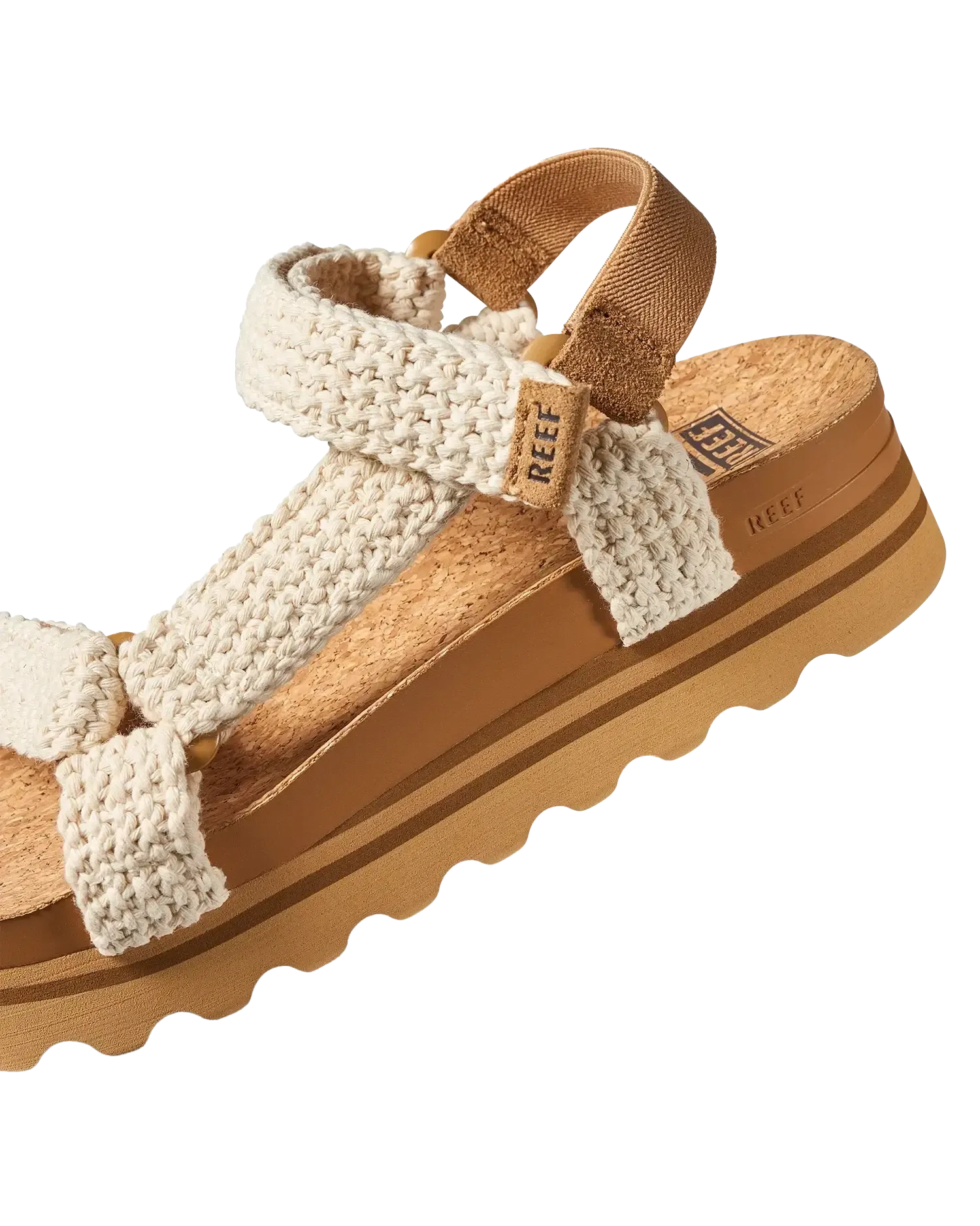 Reef Shoes Cushion Rem Hi Sandalen in Häkeloptik