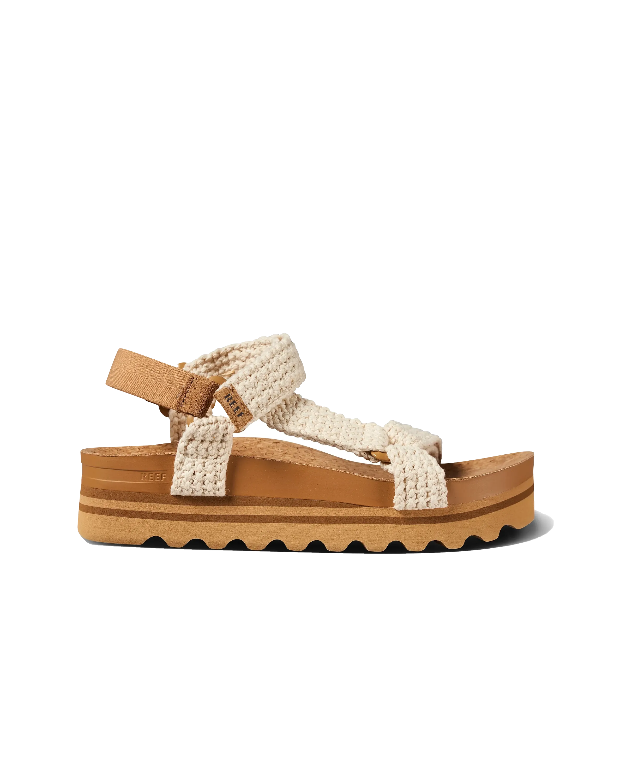 Reef Shoes Cushion Rem Hi Sandalen in Häkeloptik