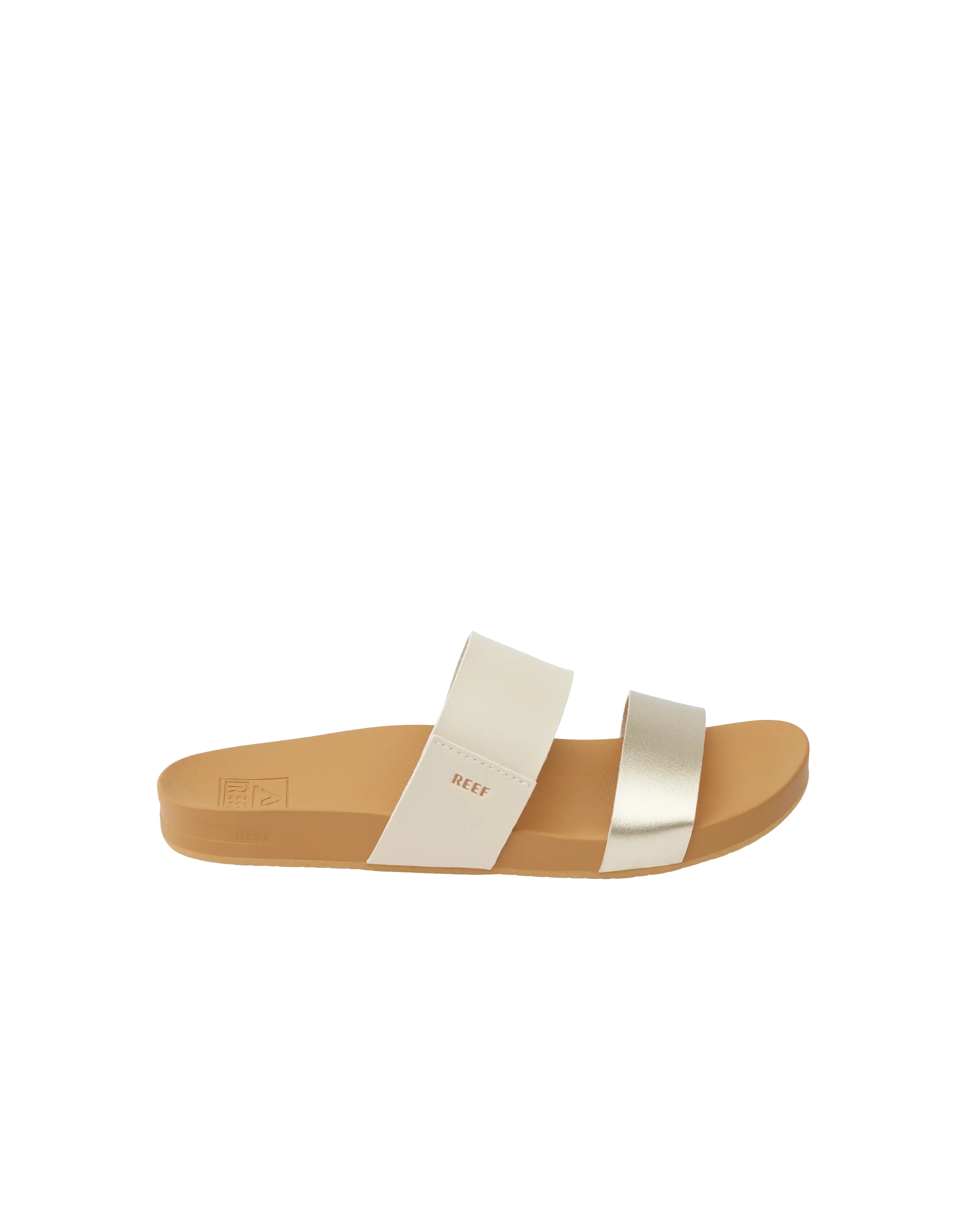 Reef Shoes Cushion Vista Sandalen in Vintage & Gold