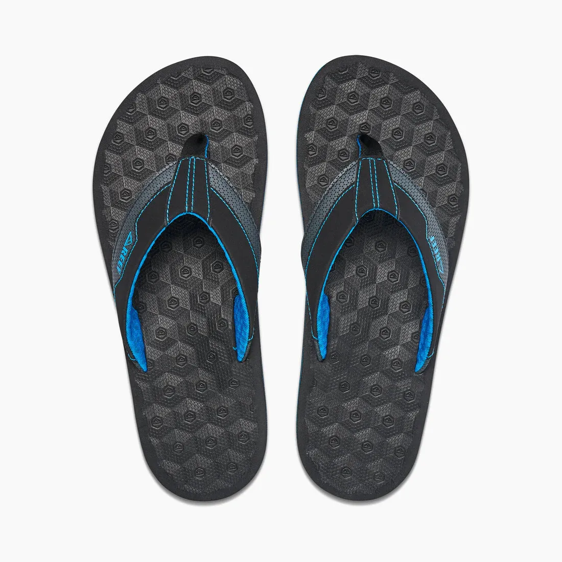 Reef The Ripper wasserfreundliche Herren-Sandalen - Schwarz / Blau