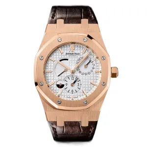 Royal Oak Dual Time White Dial 2012 - 26120OR.OO.D088CR.01