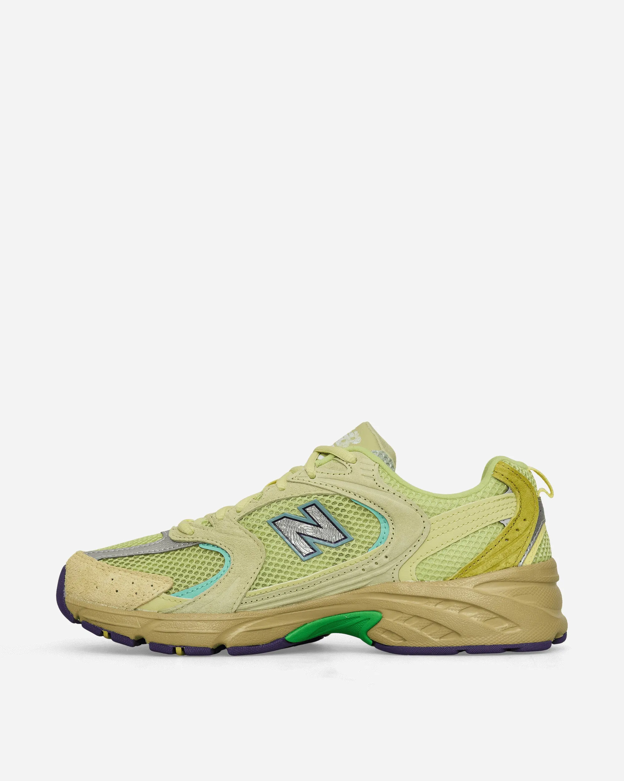 Salehe Brembury 530 Sneakers Staubgelb / Selleriegrün