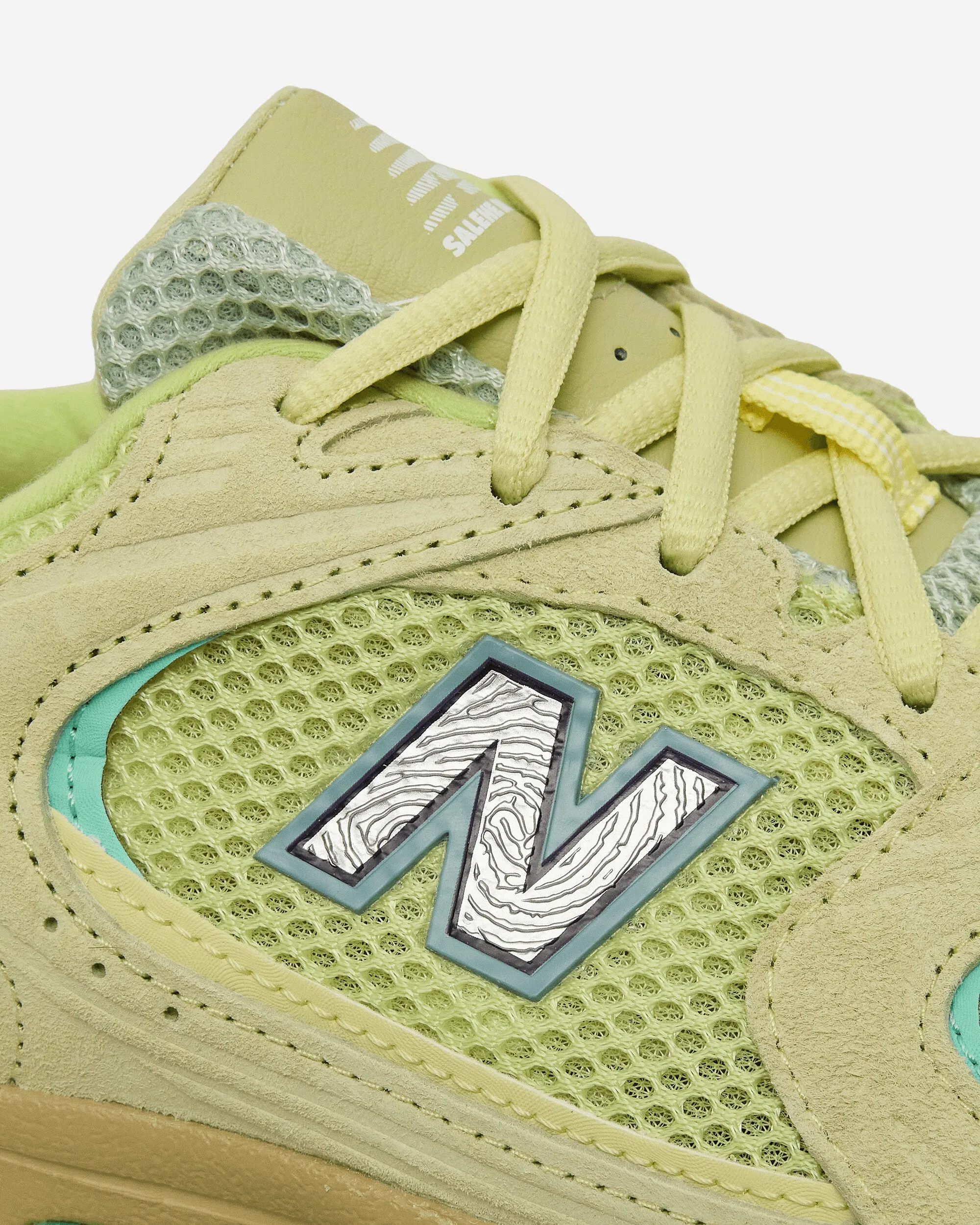 Salehe Brembury 530 Sneakers Staubgelb / Selleriegrün