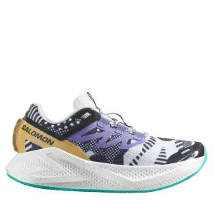 Salomon Damen Aeroglide 3 Proto Pack Laufschuhe in Weiß/Schwarz/Waterfall SS25