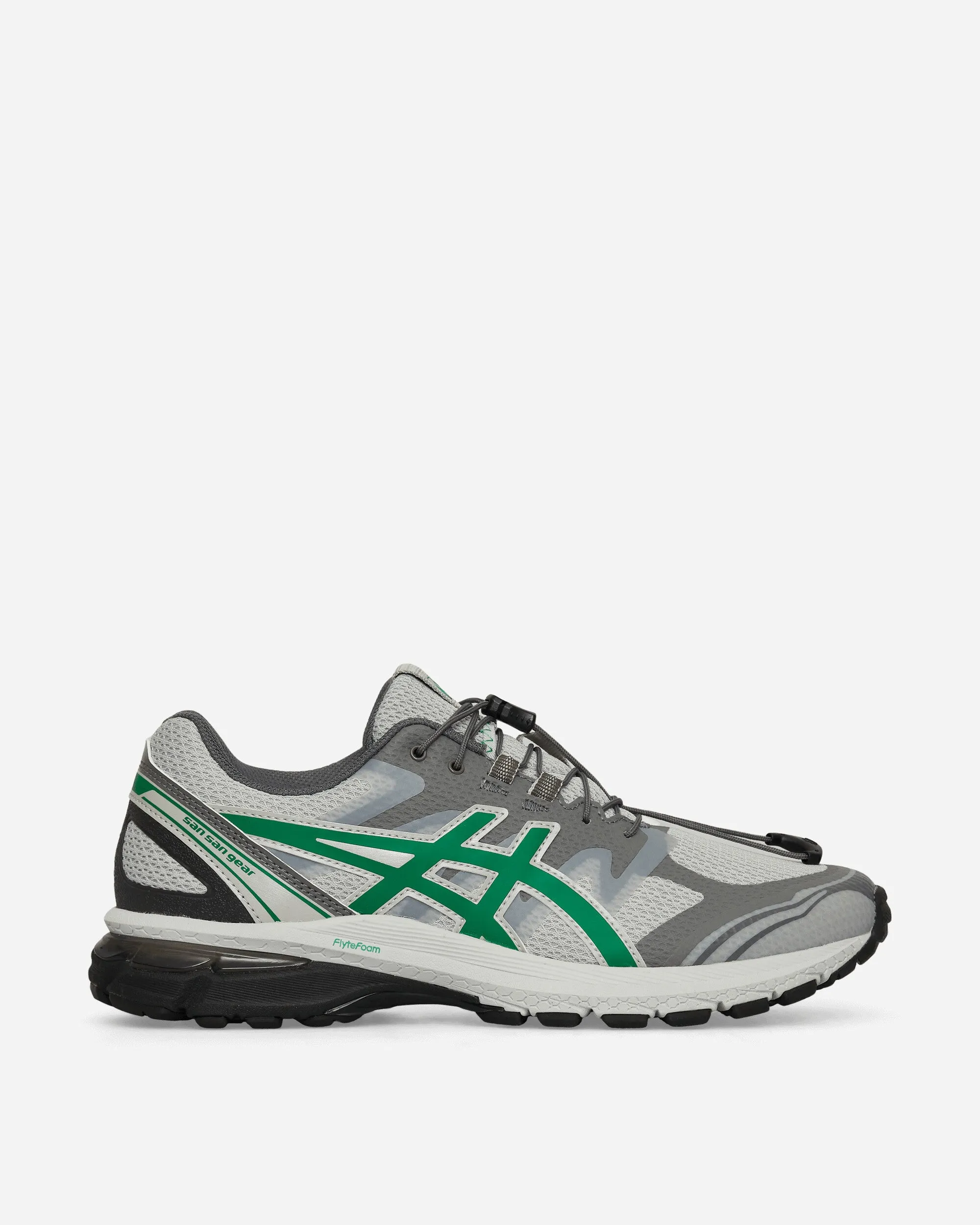 SANSAN GEAR GEL-Terrain Sneakers Grau Violett / Fröhliches Grün ASICS Schuhe