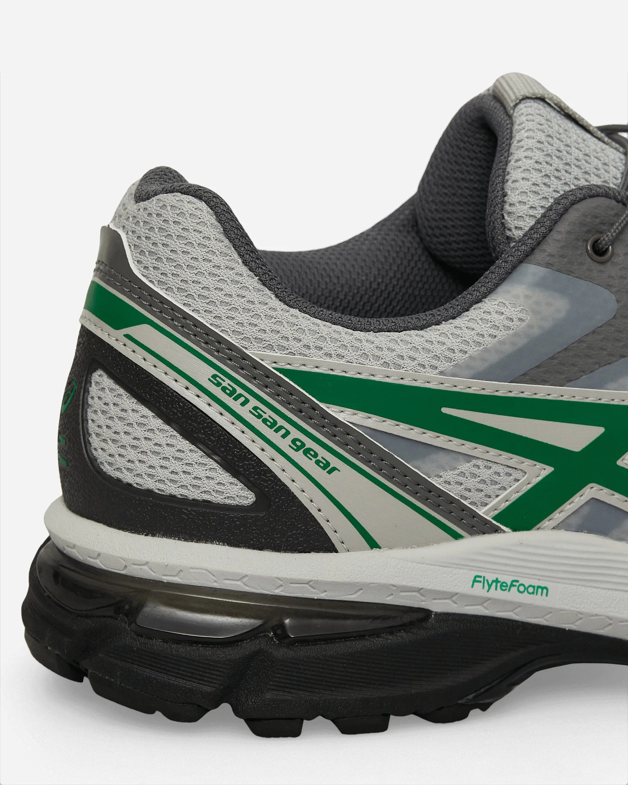 SANSAN GEAR GEL-Terrain Sneakers Grau Violett / Fröhliches Grün
