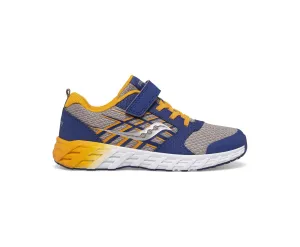 Saucony Shoes Wind A/C 2.0 Navy/Gold (10.5c-4y)