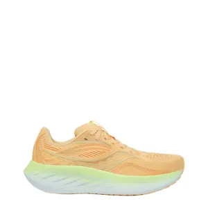 Saucony Damen Ride 18 Laufschuhe in Pfirsich/Sonnig SS25