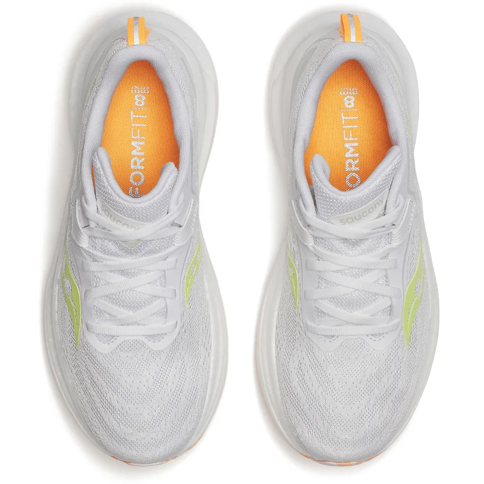 Saucony Damen Tempus 2 Laufschuhe in Weiß/Sonnig - Online Exklusiv