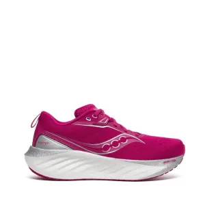 Saucony Damen Triumph 22 Laufschuhe in Magenta - Online Exklusiv
