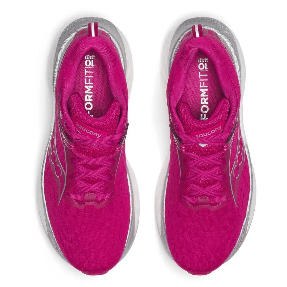 Saucony Damen Triumph 22 Laufschuhe in Magenta - Online Exklusiv