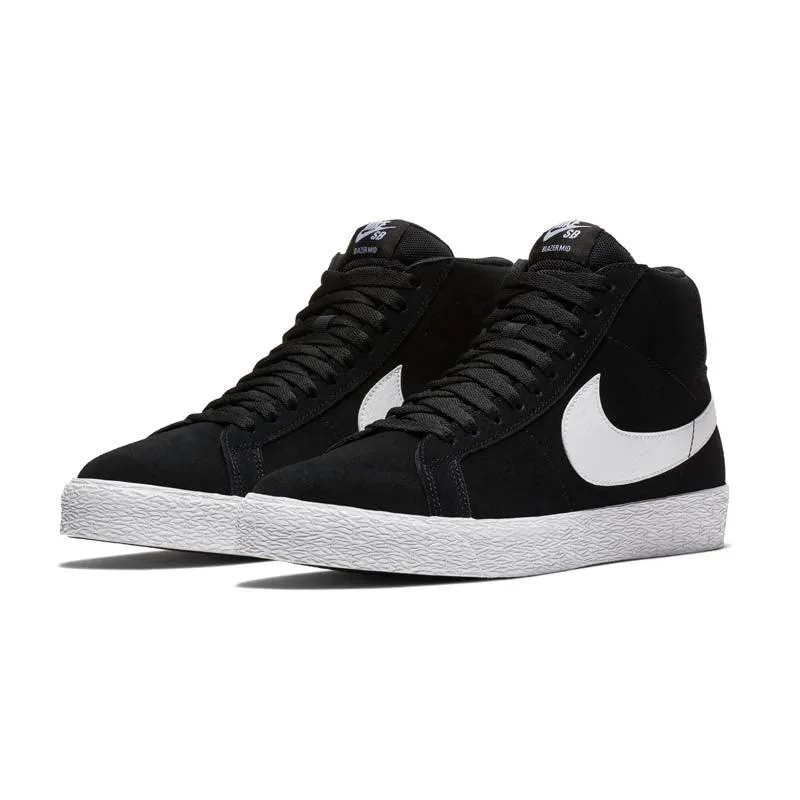 SB Zoom Blazer Mid 'Schwarz Weiß'