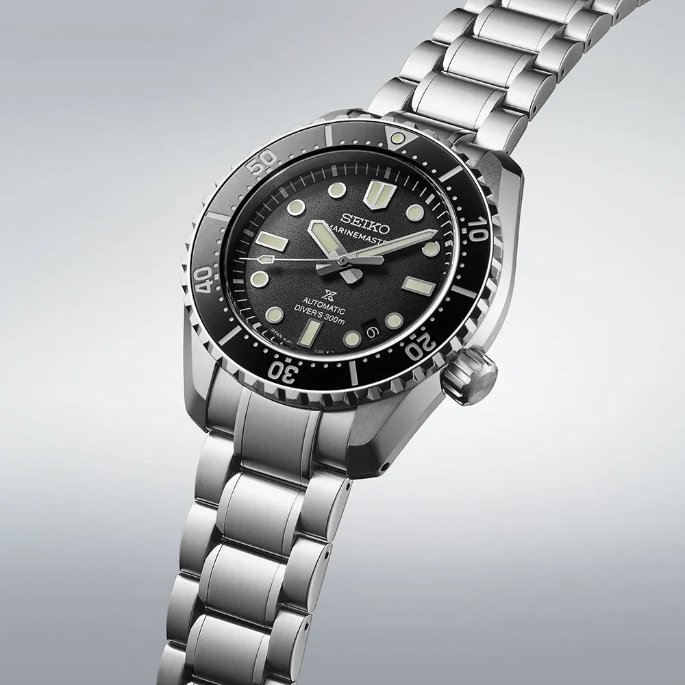 Seiko Uhren Seiko Prospex 1968 Taucheruhren Neuinterpretation 300m Hochkontrast Schwarze Uhr