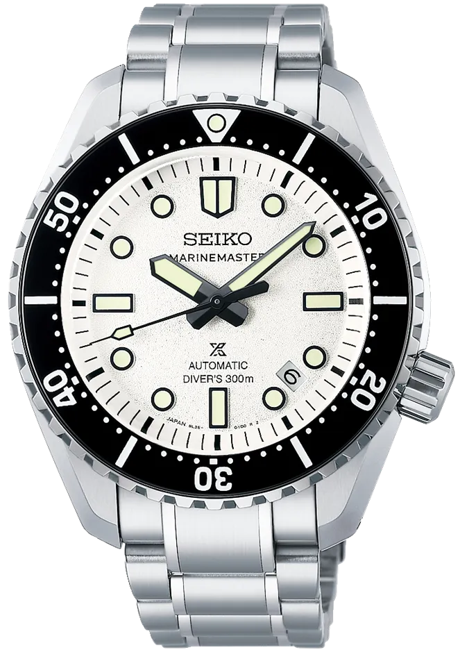 Seiko Uhren Seiko Prospex 1968 Taucheruhren-Neuinterpretation 300m Hochkontrast Monochrom Uhr