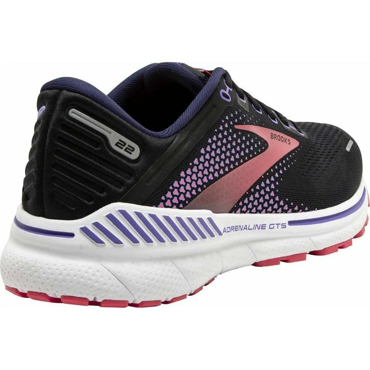 Schuhe Brooks Brooks Adrenaline GTS 22 Damen Laufschuhe - Schwarz