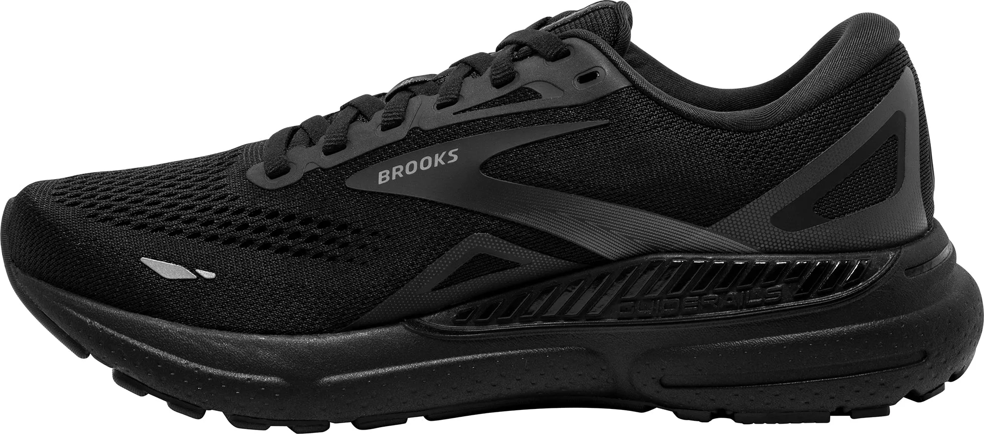 Schuhe Brooks Brooks Adrenaline GTS 23 WEITE PASSFORM Damen Laufschuhe - Schwarz