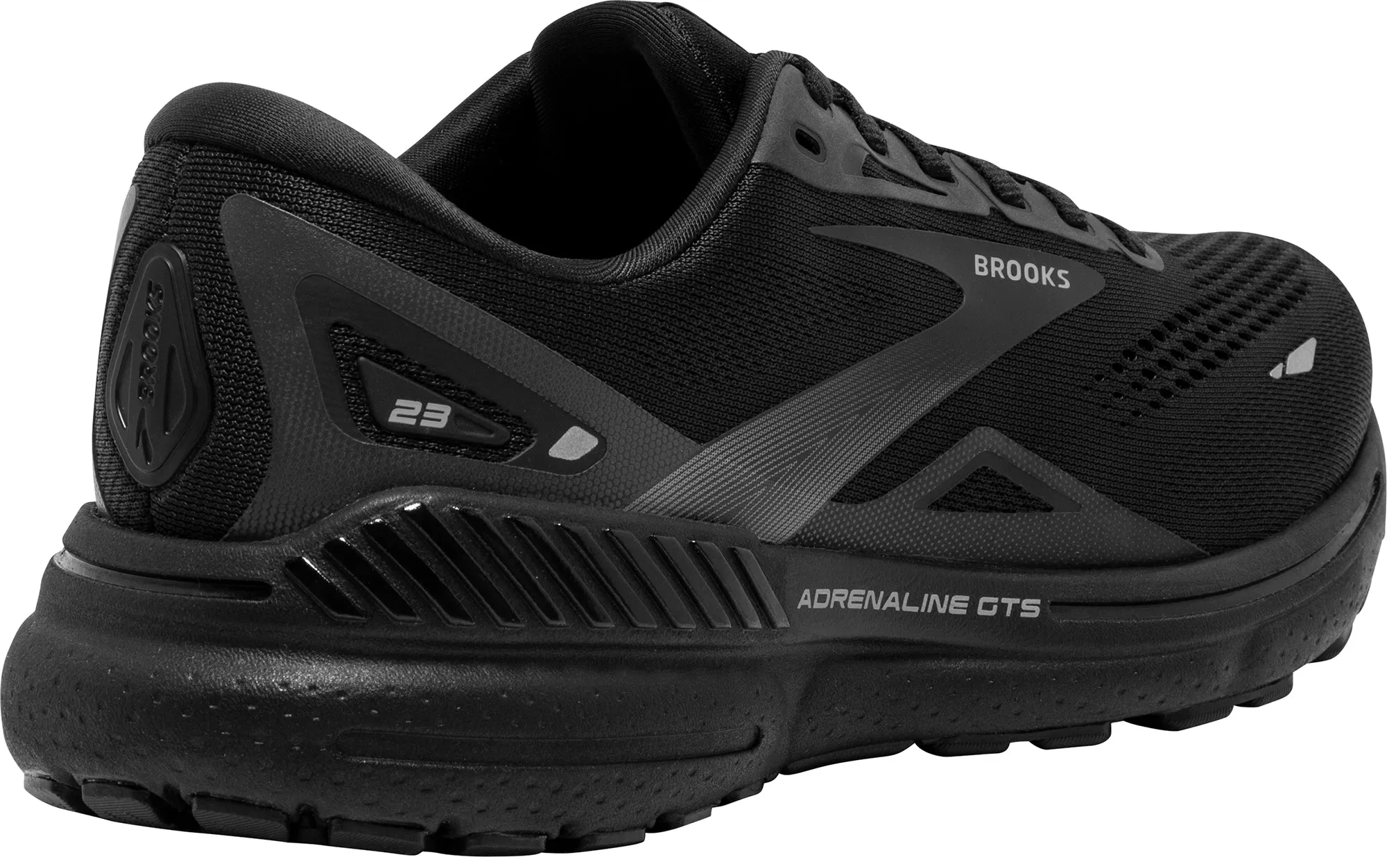 Schuhe Brooks Brooks Adrenaline GTS 23 WEITE PASSFORM Damen Laufschuhe - Schwarz