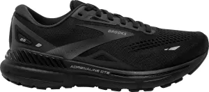 Schuhe Brooks Brooks Adrenaline GTS 23 WEITE PASSFORM Damen Laufschuhe - Schwarz