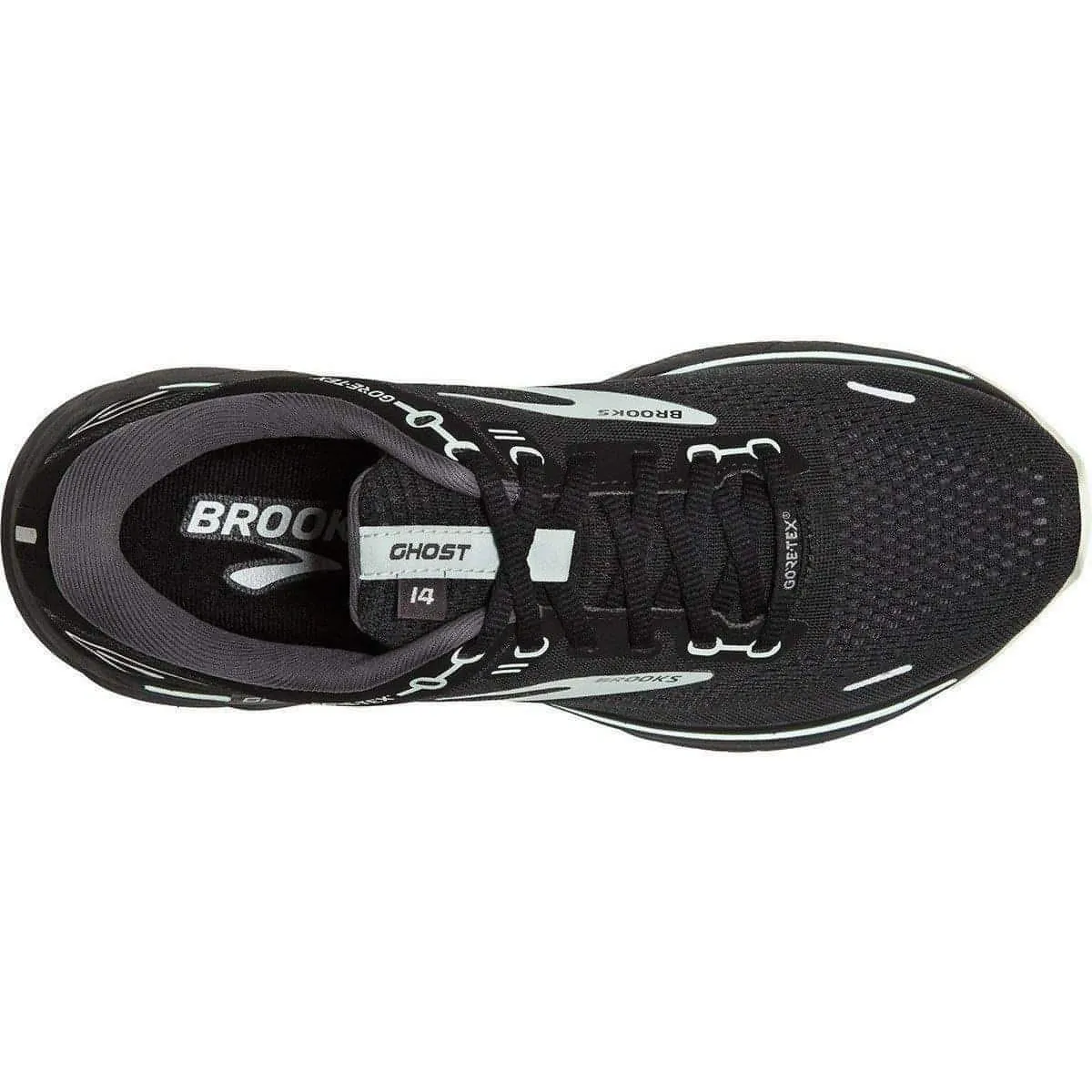 Schuhe Brooks Brooks Ghost 14 GORE-TEX Damen Laufschuhe - Schwarz