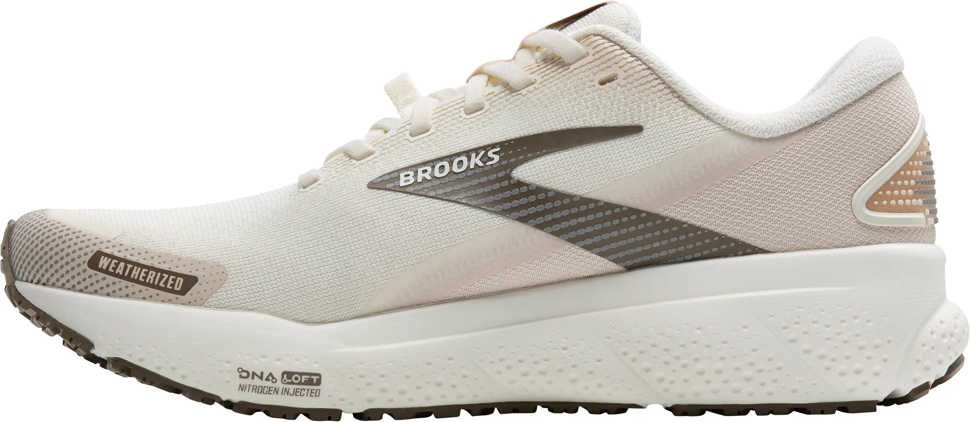 Schuhe Brooks Brooks Ghost 16 Wetterfeste Laufschuhe für Damen - Creme