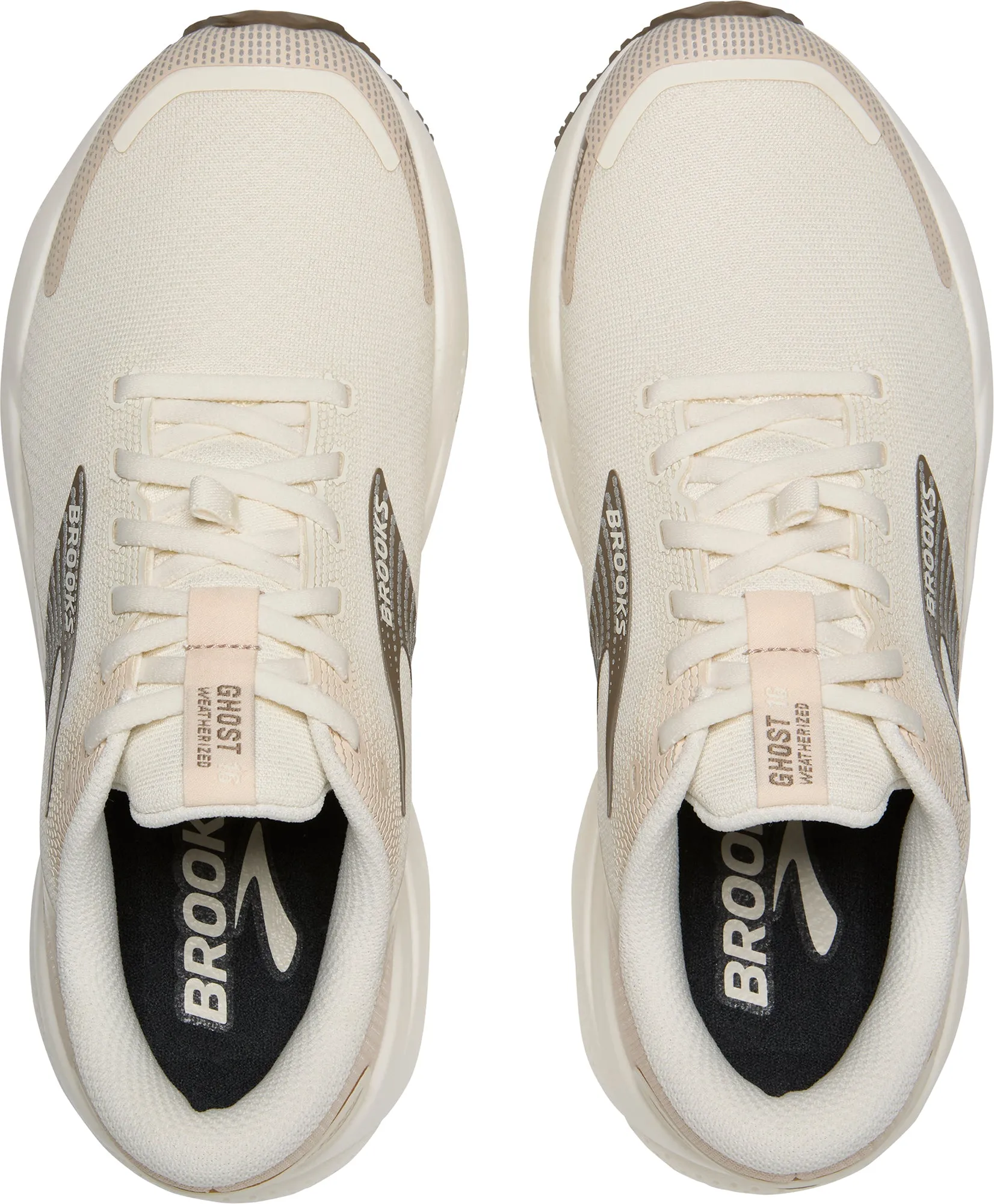 Schuhe Brooks Brooks Ghost 16 Wetterfeste Laufschuhe für Damen - Creme