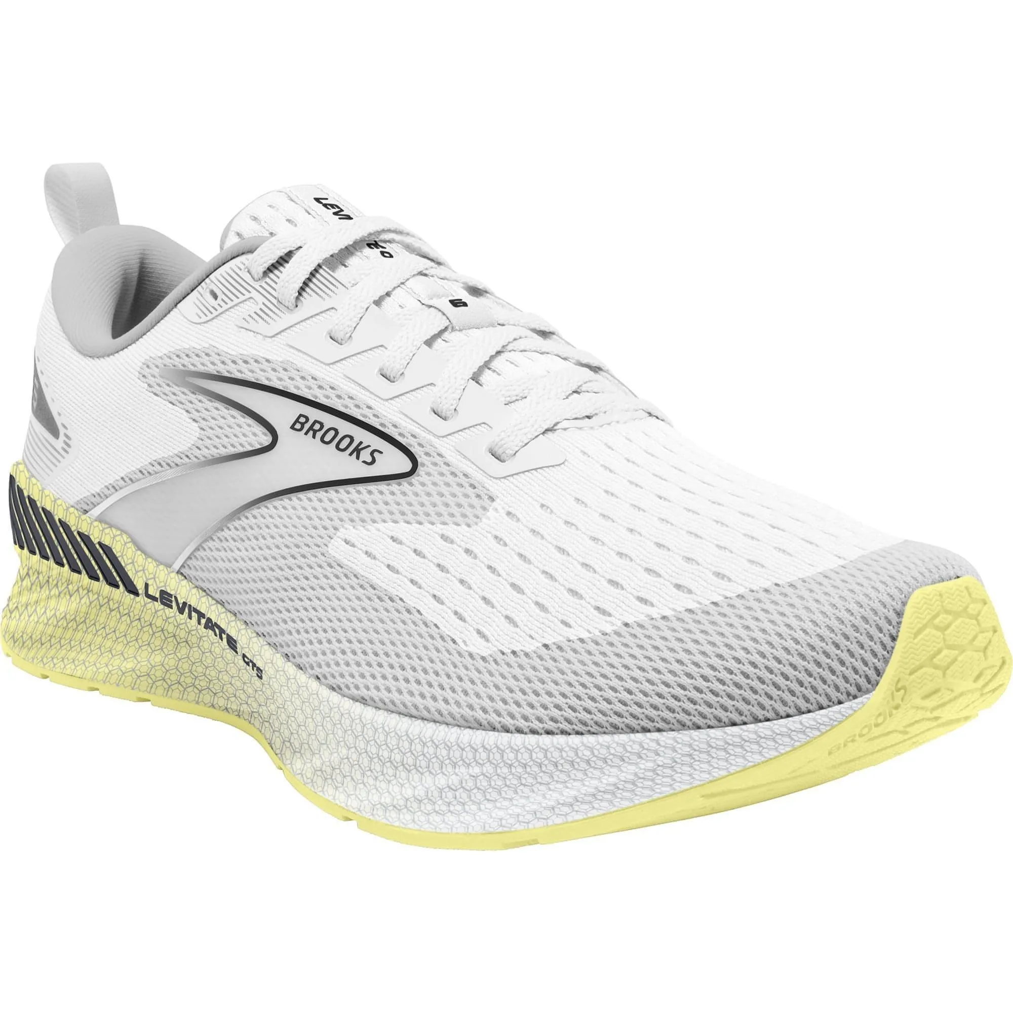 Schuhe Brooks Brooks Levitate GTS 6 Damen Laufschuhe - Weiß