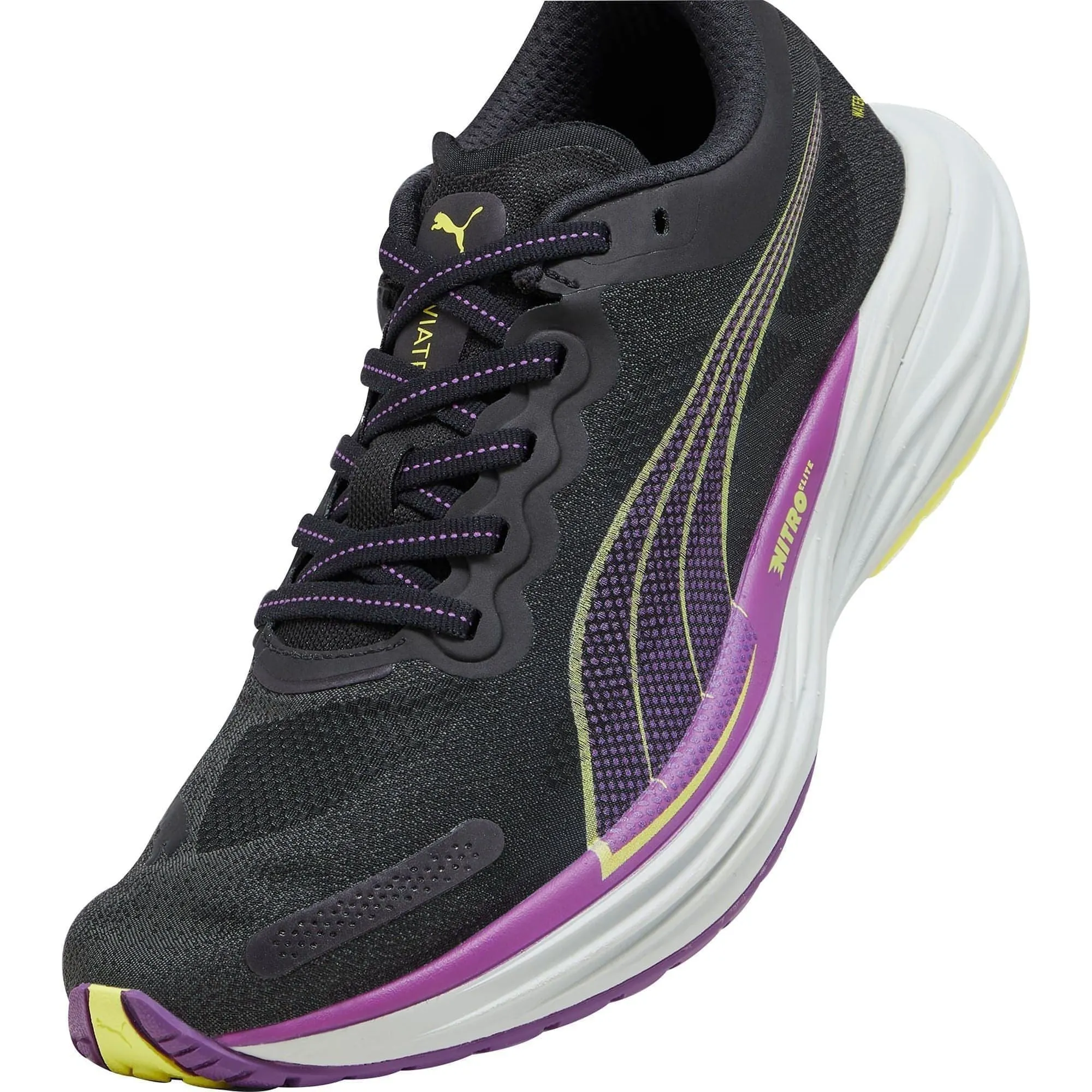 Puma Schuhe Puma Deviate Nitro 2 WTRepel Damen Laufschuhe - Schwarz