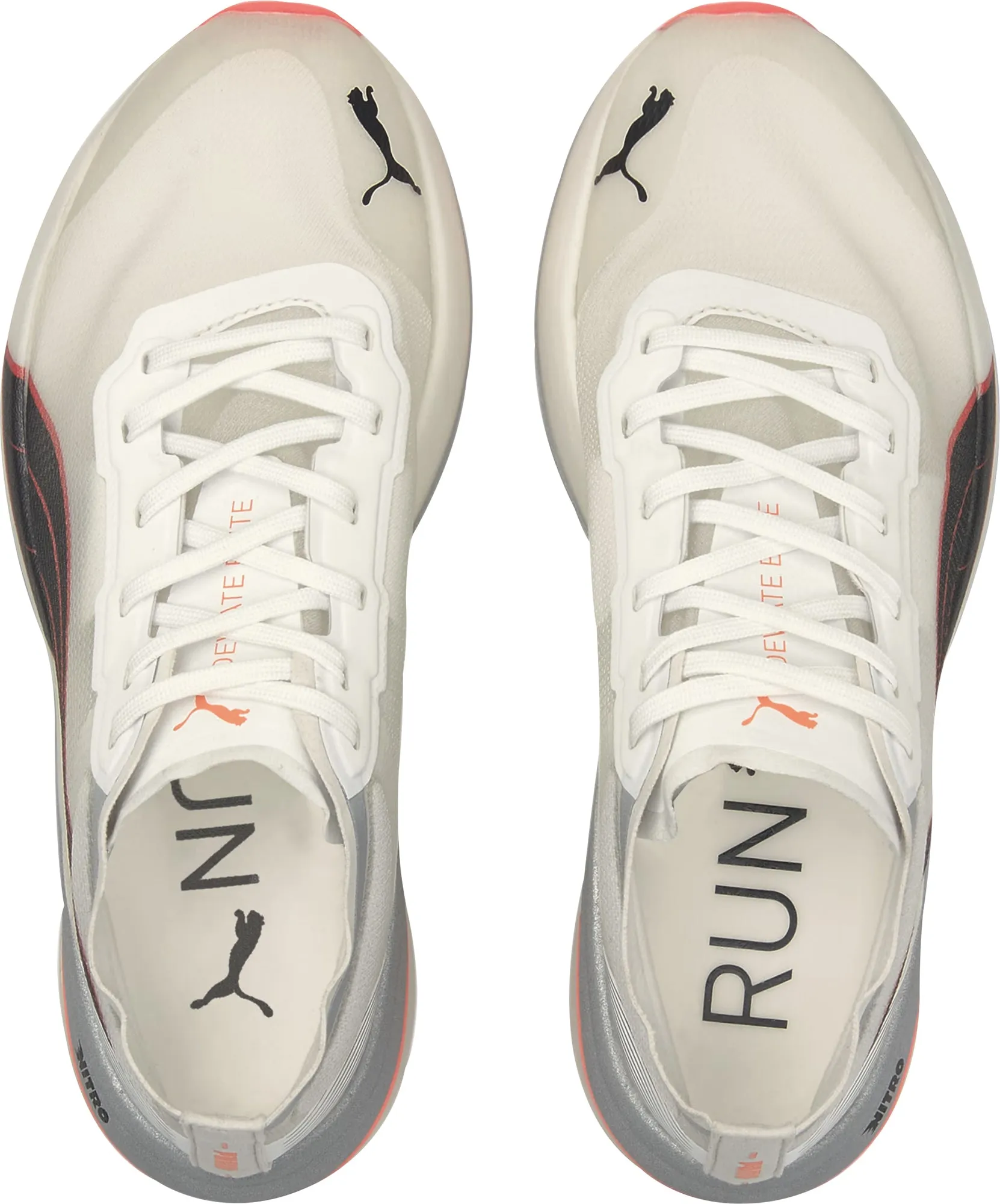 Puma Deviate Nitro Elite Racer Damen Laufschuhe - Weiß