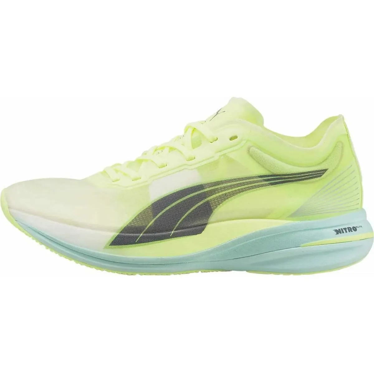 Puma Deviate Nitro Elite Racer Damen Laufschuhe - Gelb