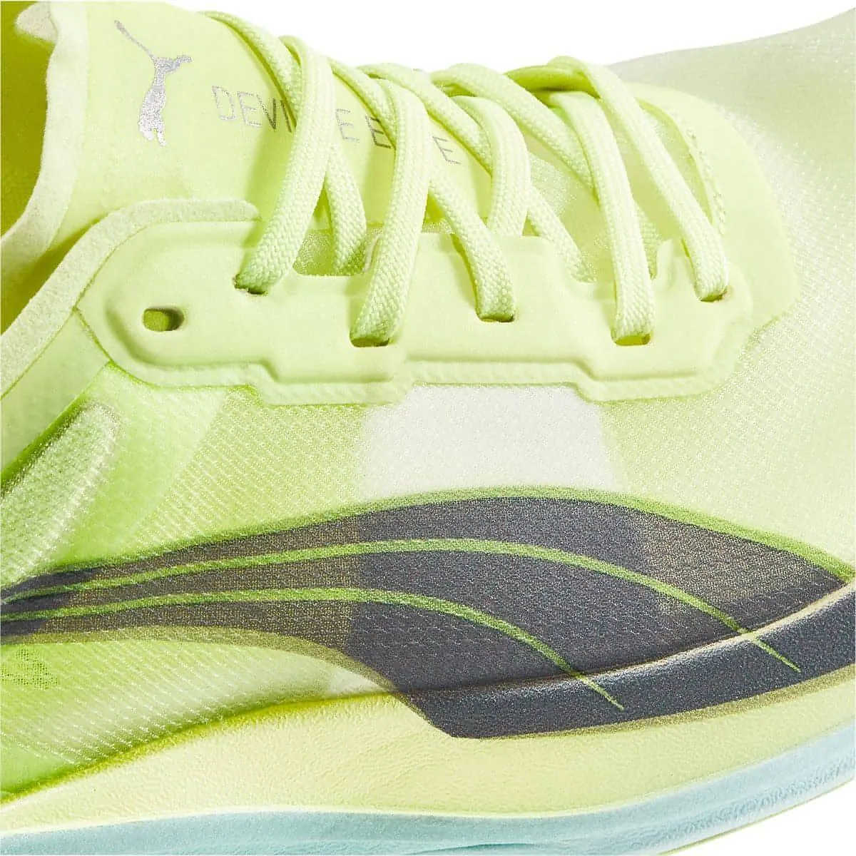 Puma Deviate Nitro Elite Racer Damen Laufschuhe - Gelb