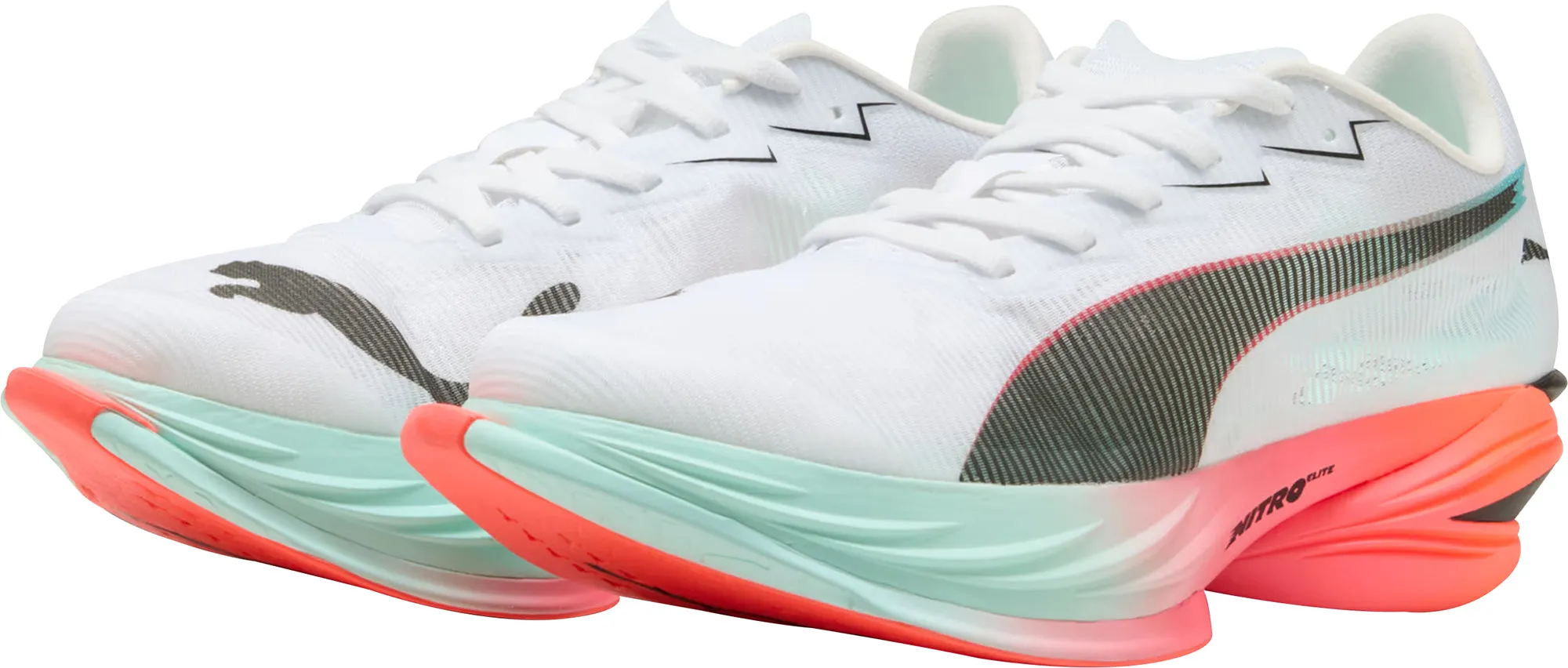Puma Fast-R Nitro Elite 3 Damen Laufschuhe - Weiß