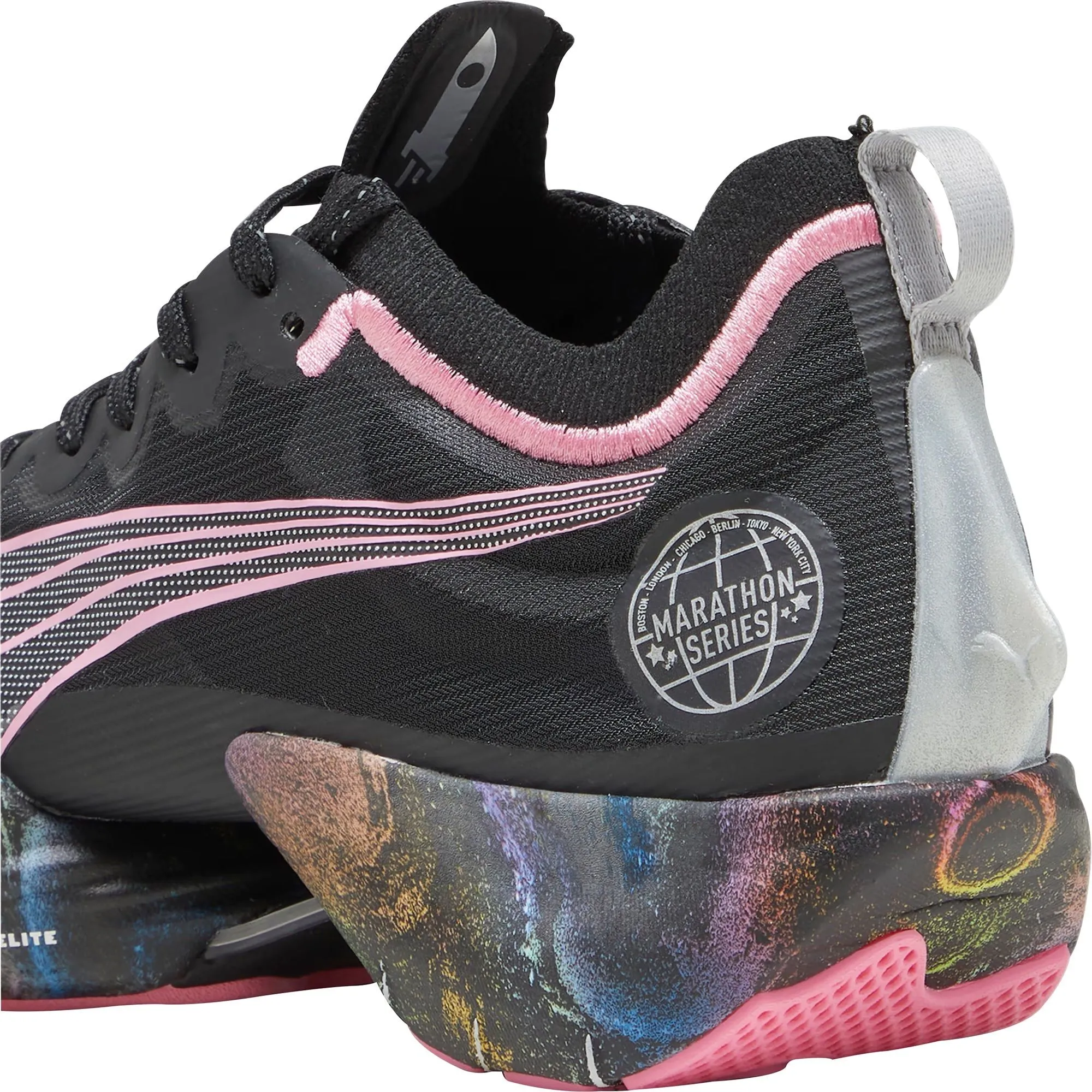 Puma Fast-R Nitro Elite Damen Laufschuhe - Schwarz