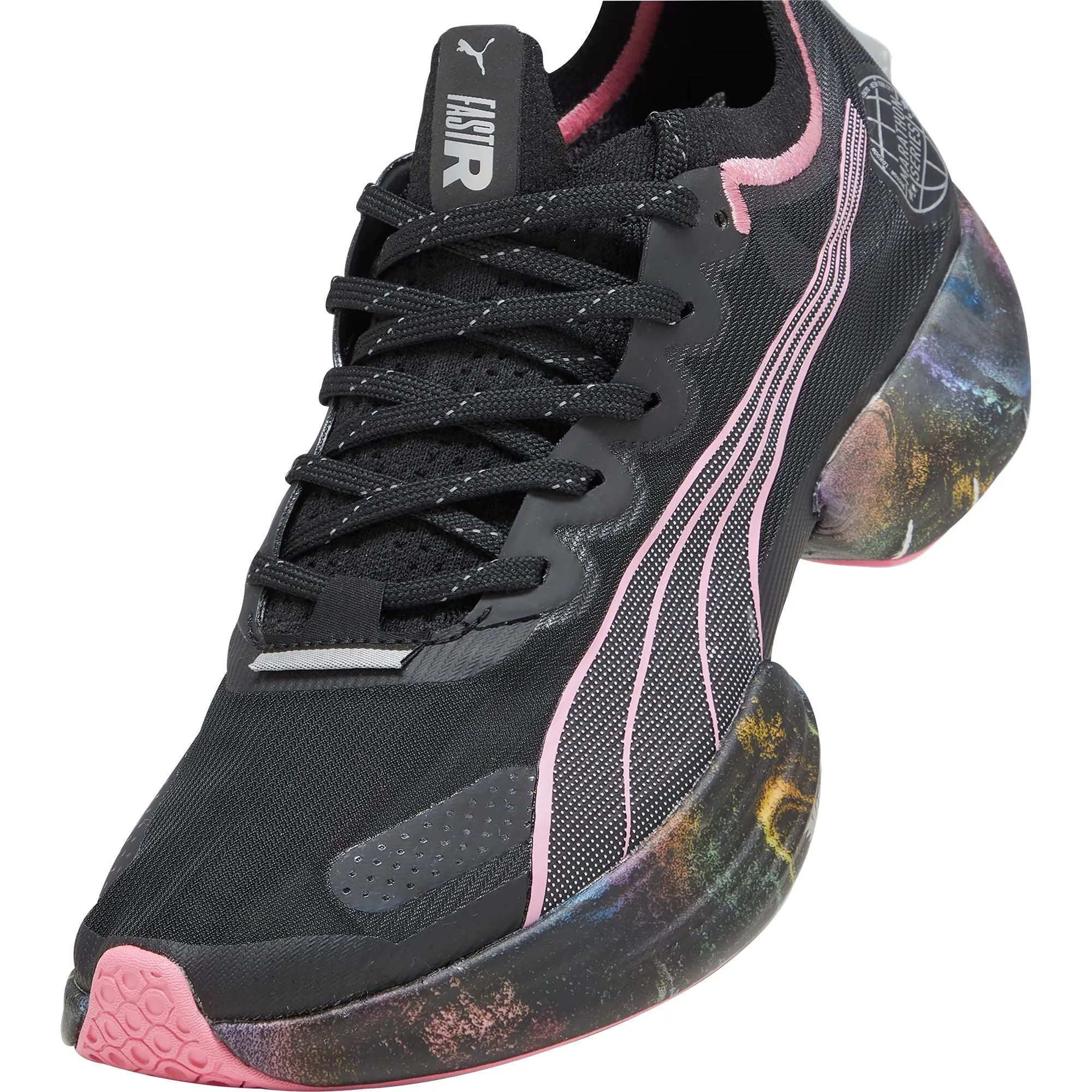 Puma Fast-R Nitro Elite Damen Laufschuhe - Schwarz