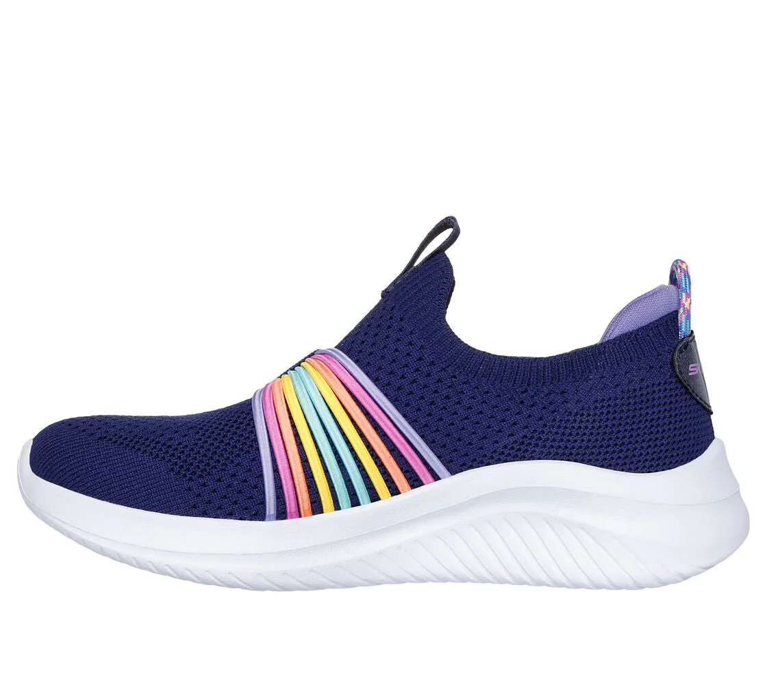 Skechers Kinder-Schuhe Ulta Flex 3.0 - Regenbogen-Geschwindigkeit